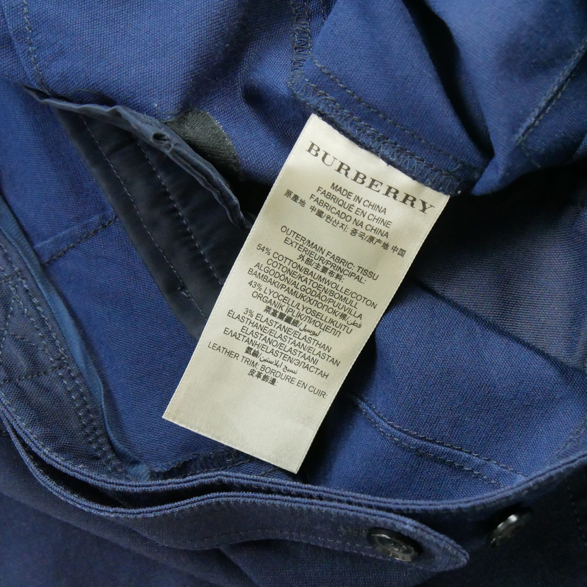 Pantalon Femme Slim Marine 7