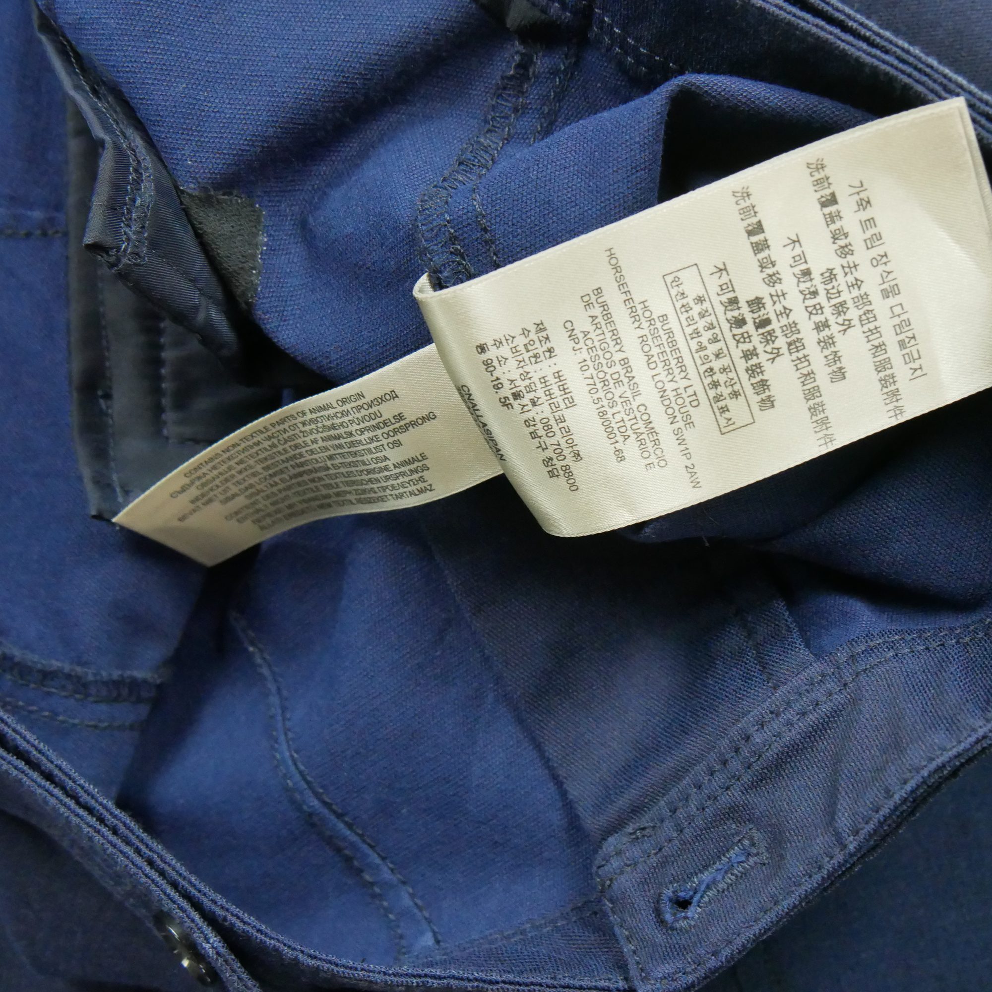 Pantalon Femme Slim Marine 9