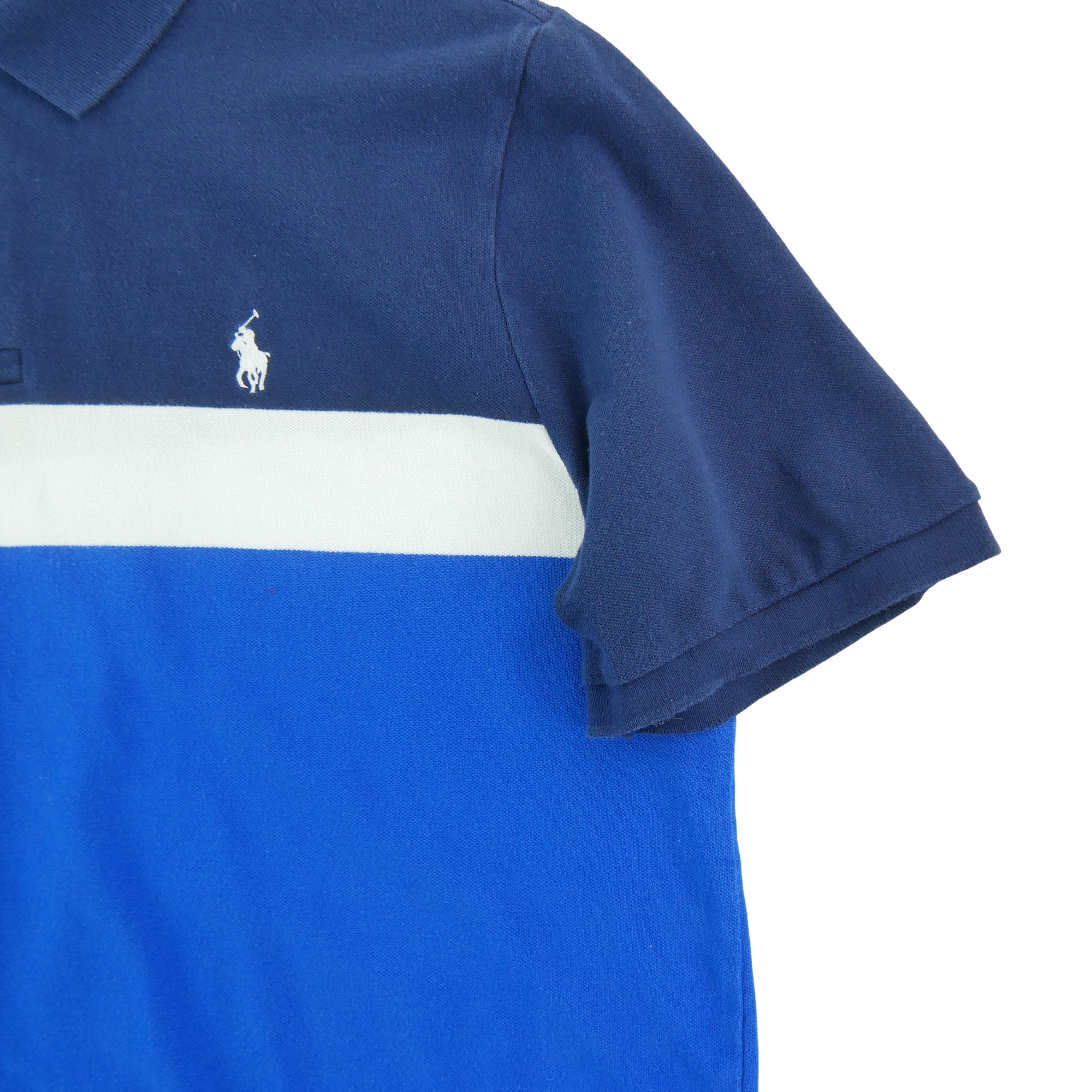 Polo manches courtes Homme  Bleu 3