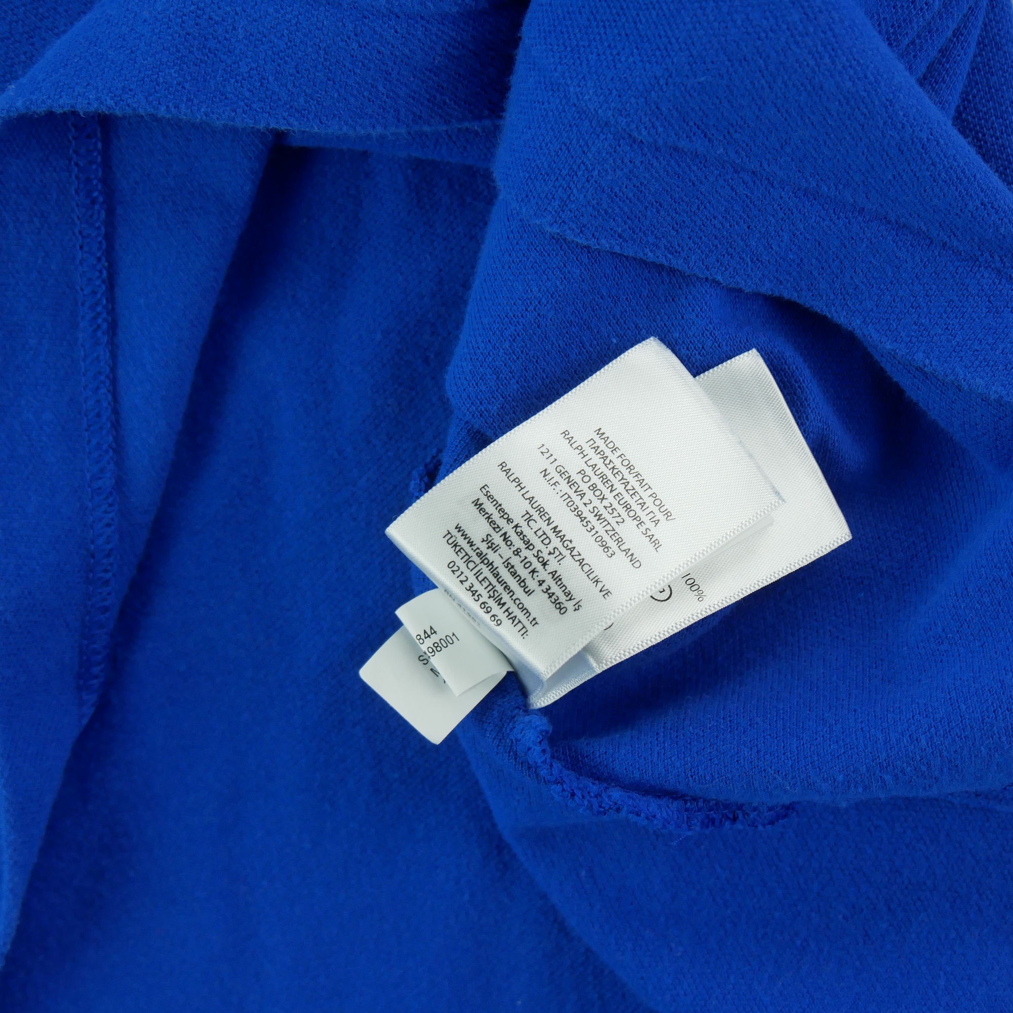 Polo manches courtes Homme  Bleu 7