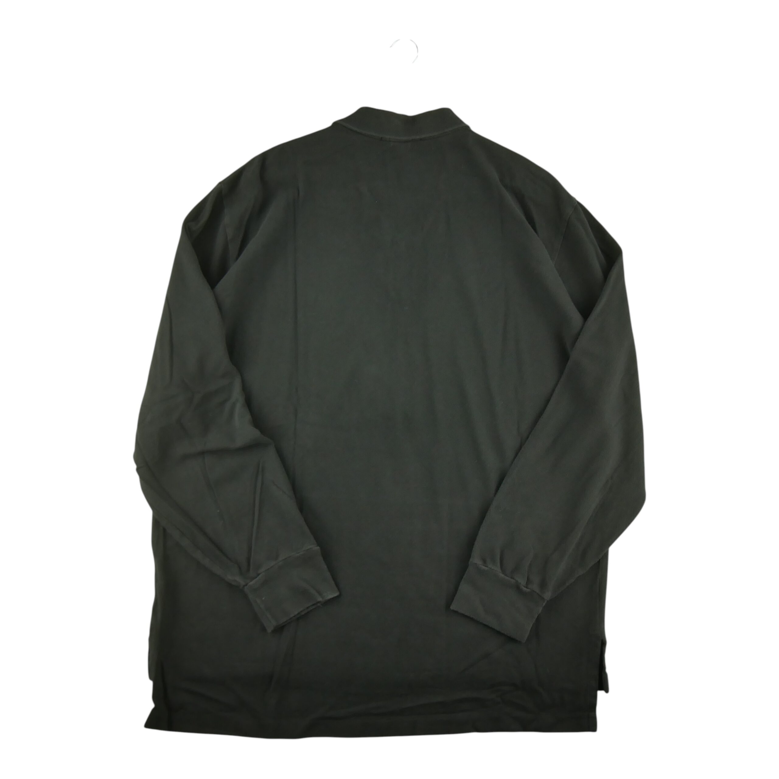 Polo manches longues Homme  Noir 2