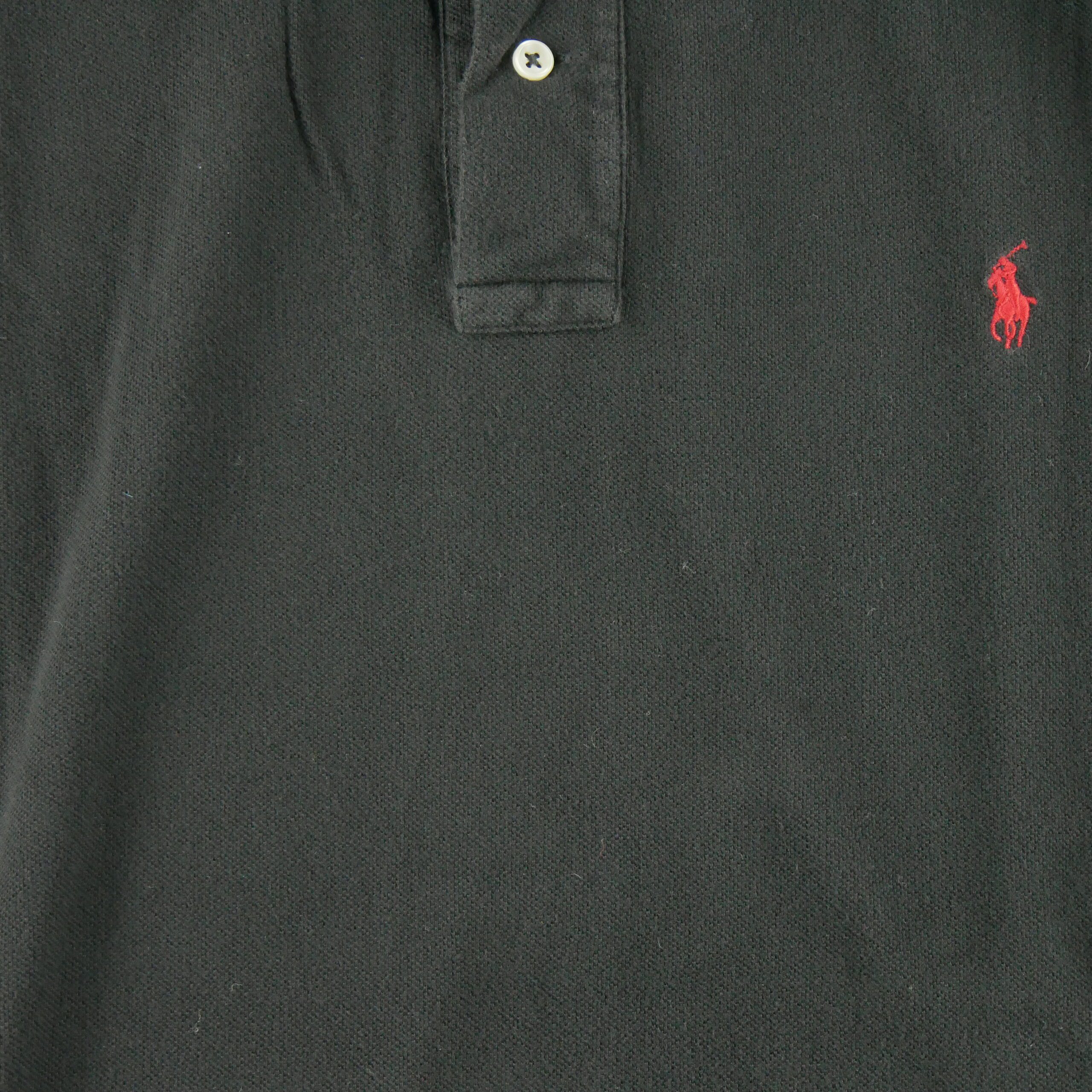 Polo manches longues Homme  Noir 3