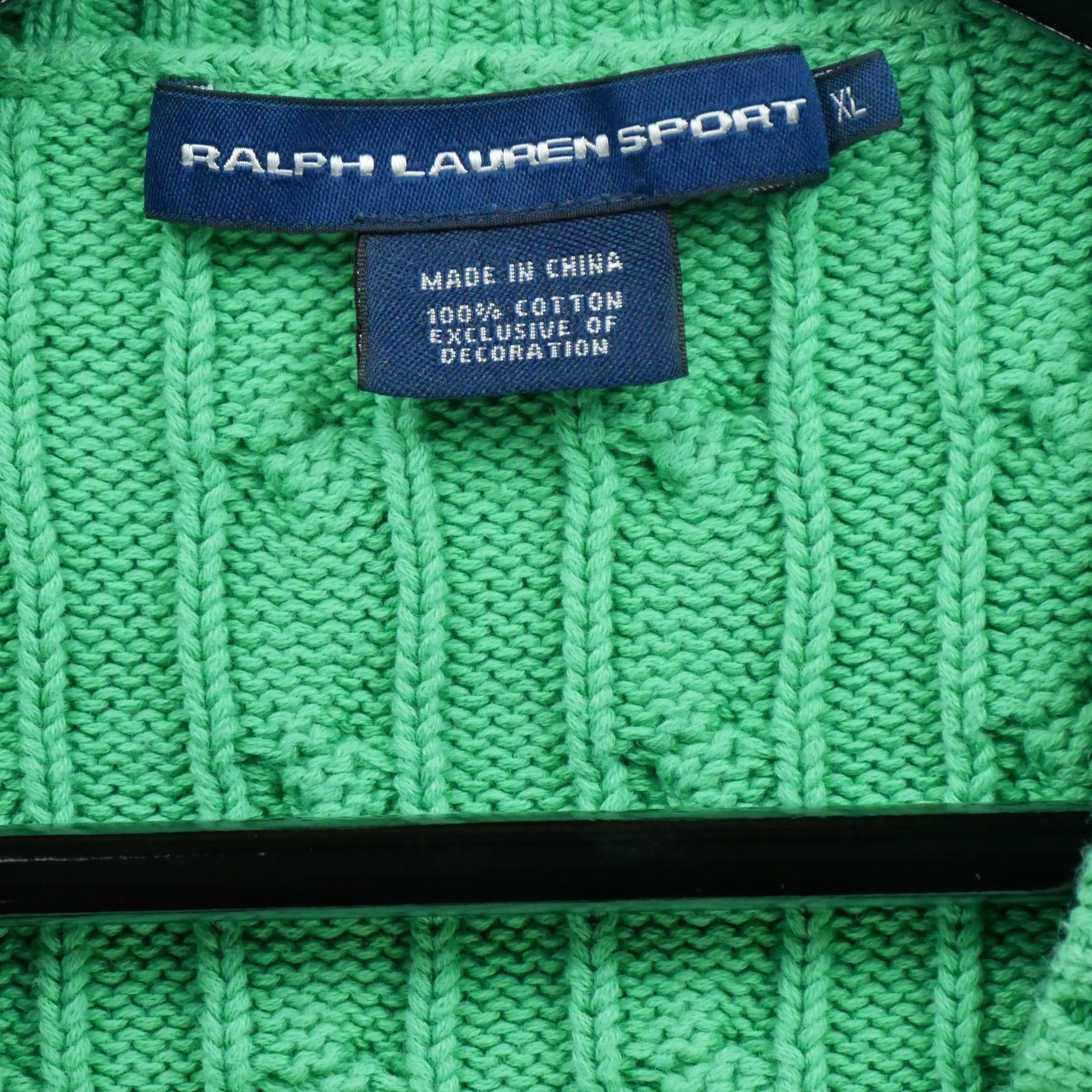 Pull Femme  en maille torsadée Vert 6