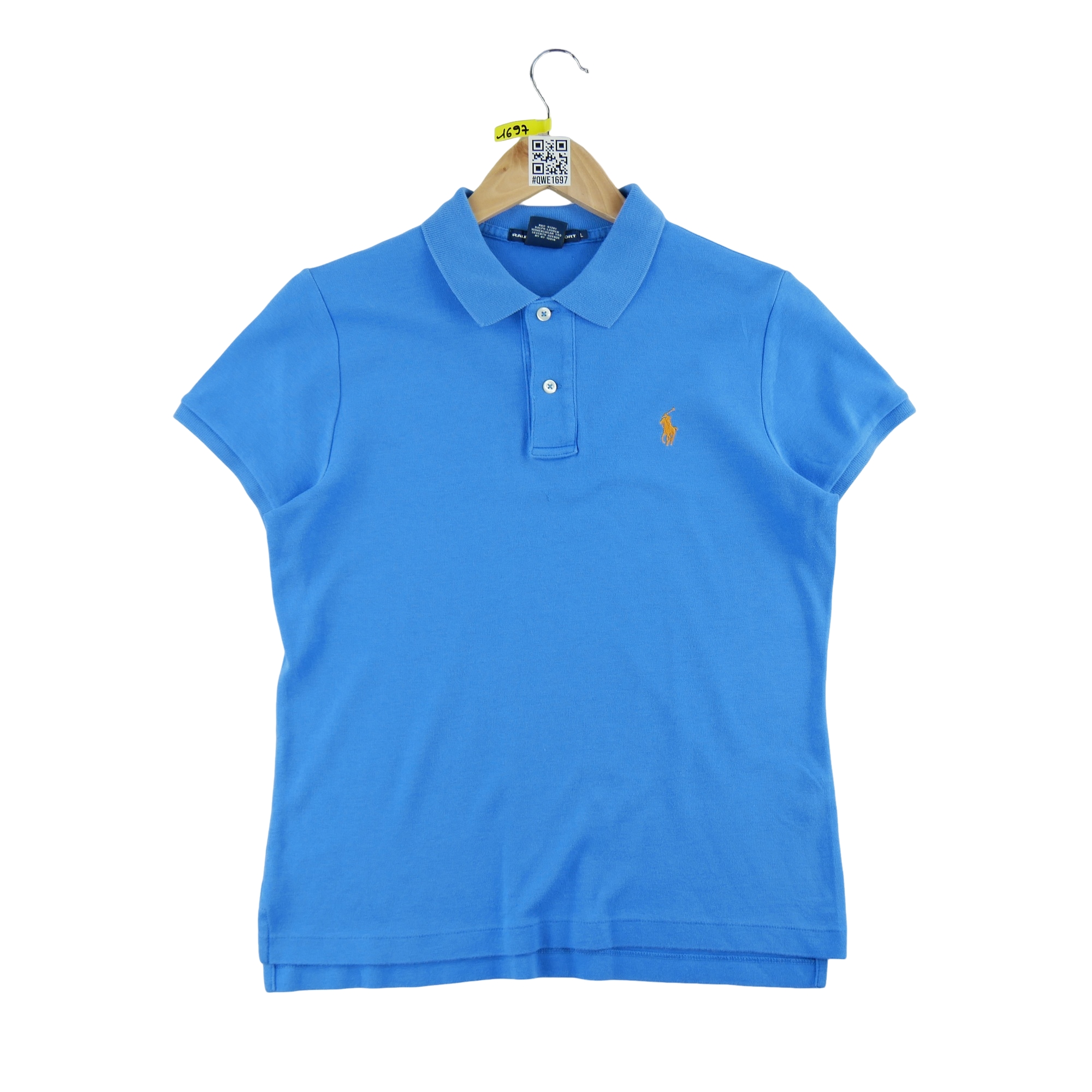 Polo manches courtes Femme  Bleu clair 2