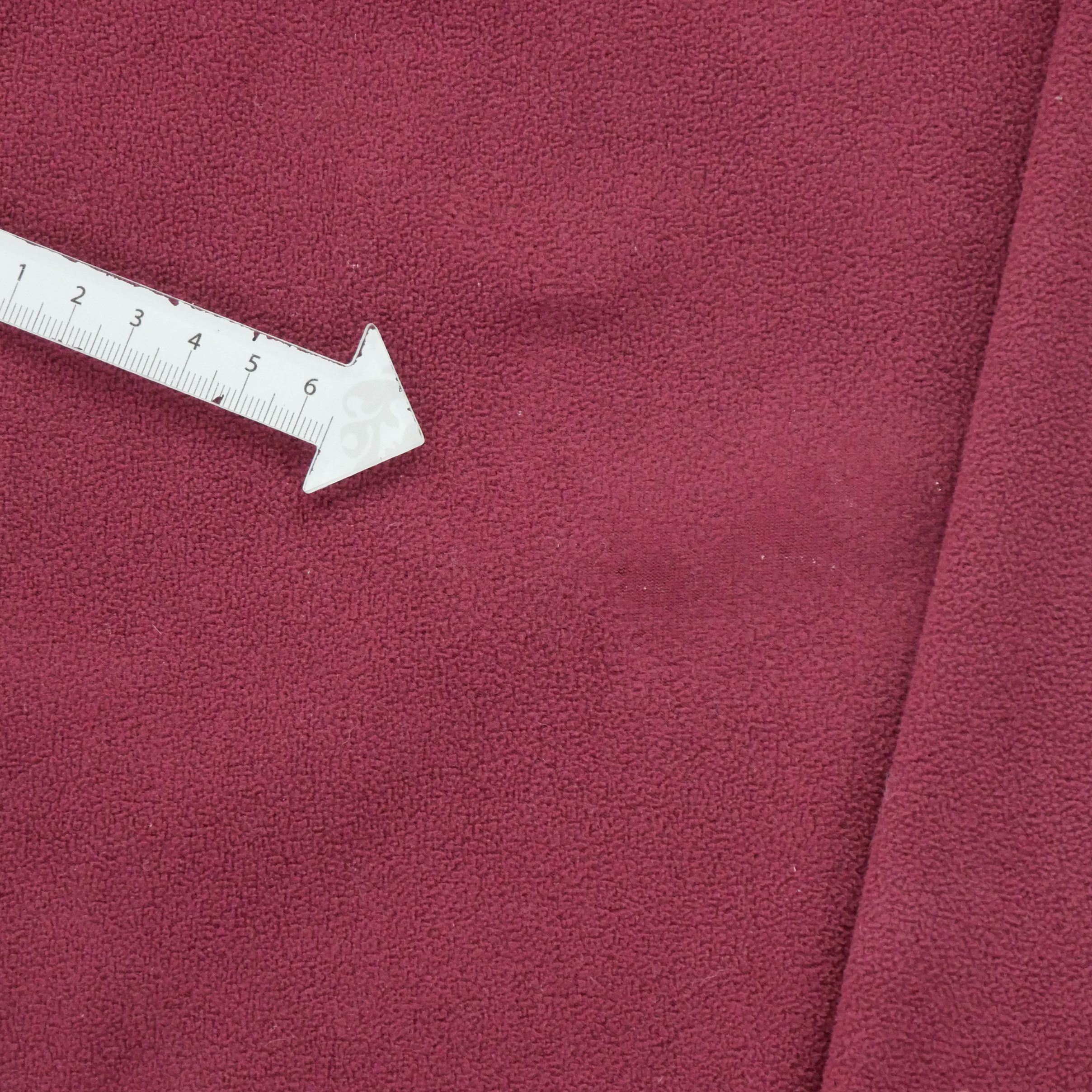 Pull polaire Homme  Bordeaux 8