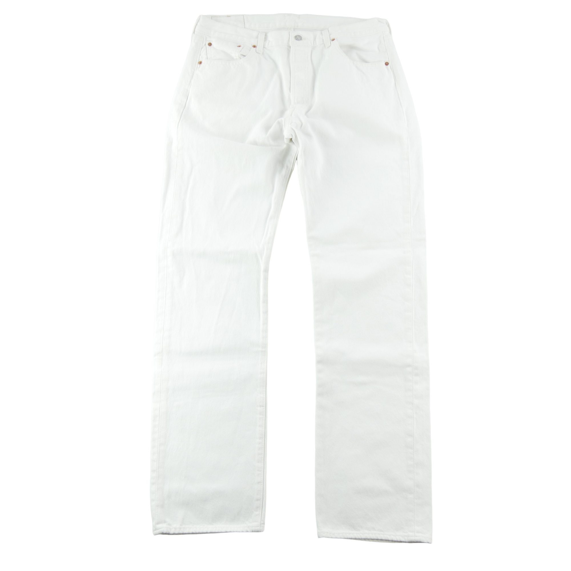 Jean Homme Levis 501 Blanc 1