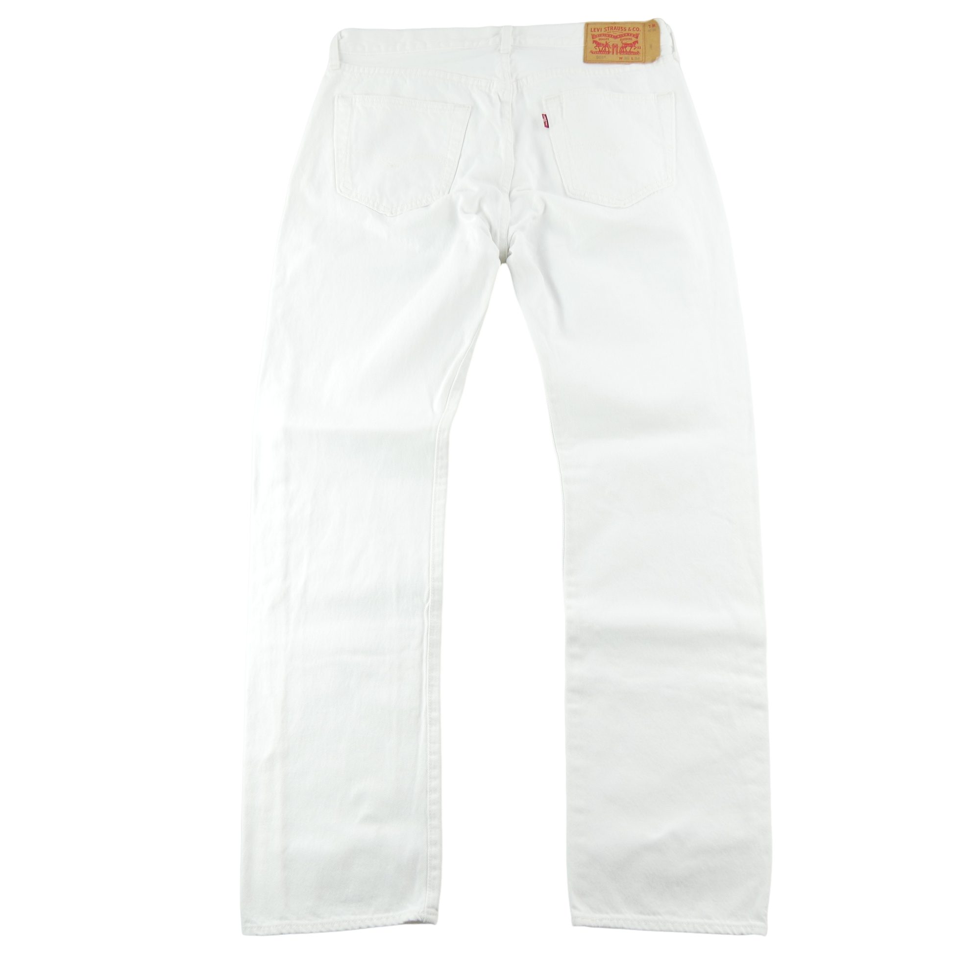 Jean Homme Levis 501 Blanc 2