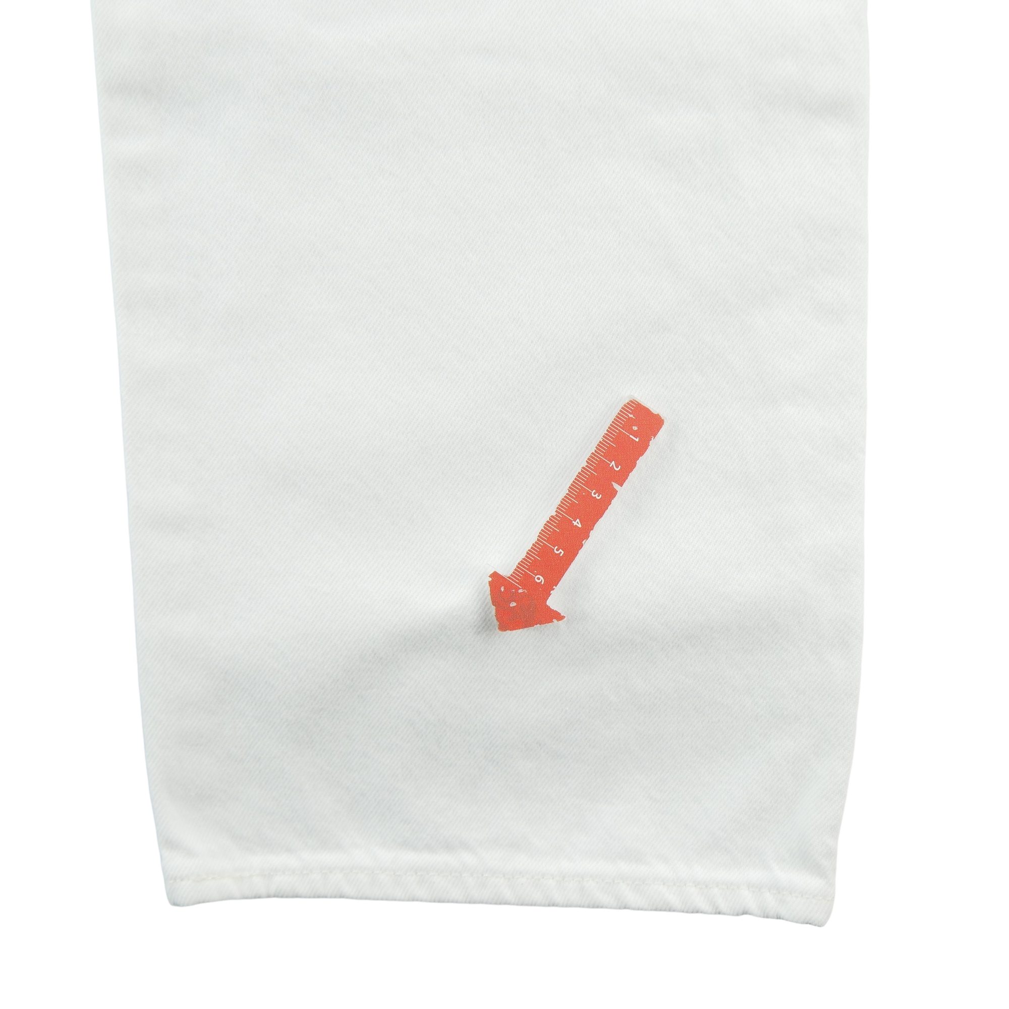 Jean Homme Levis 501 Blanc 8