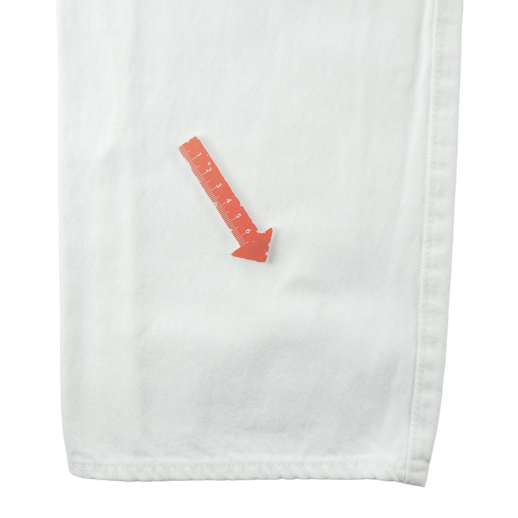 Jean Homme Levis 501 Blanc 9