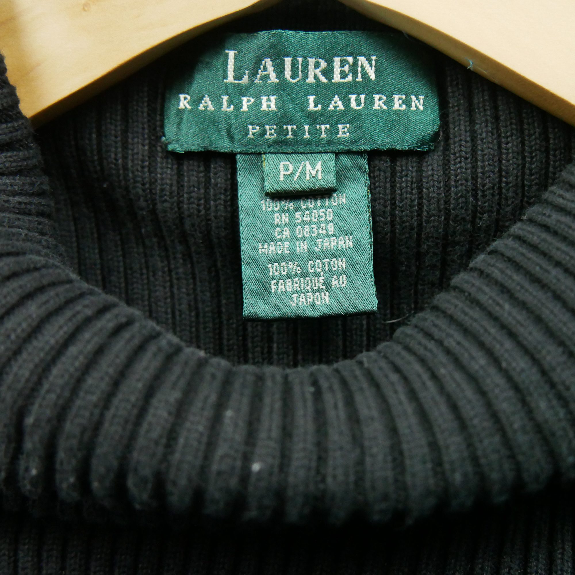 Pull Femme  col roulé Noir 7