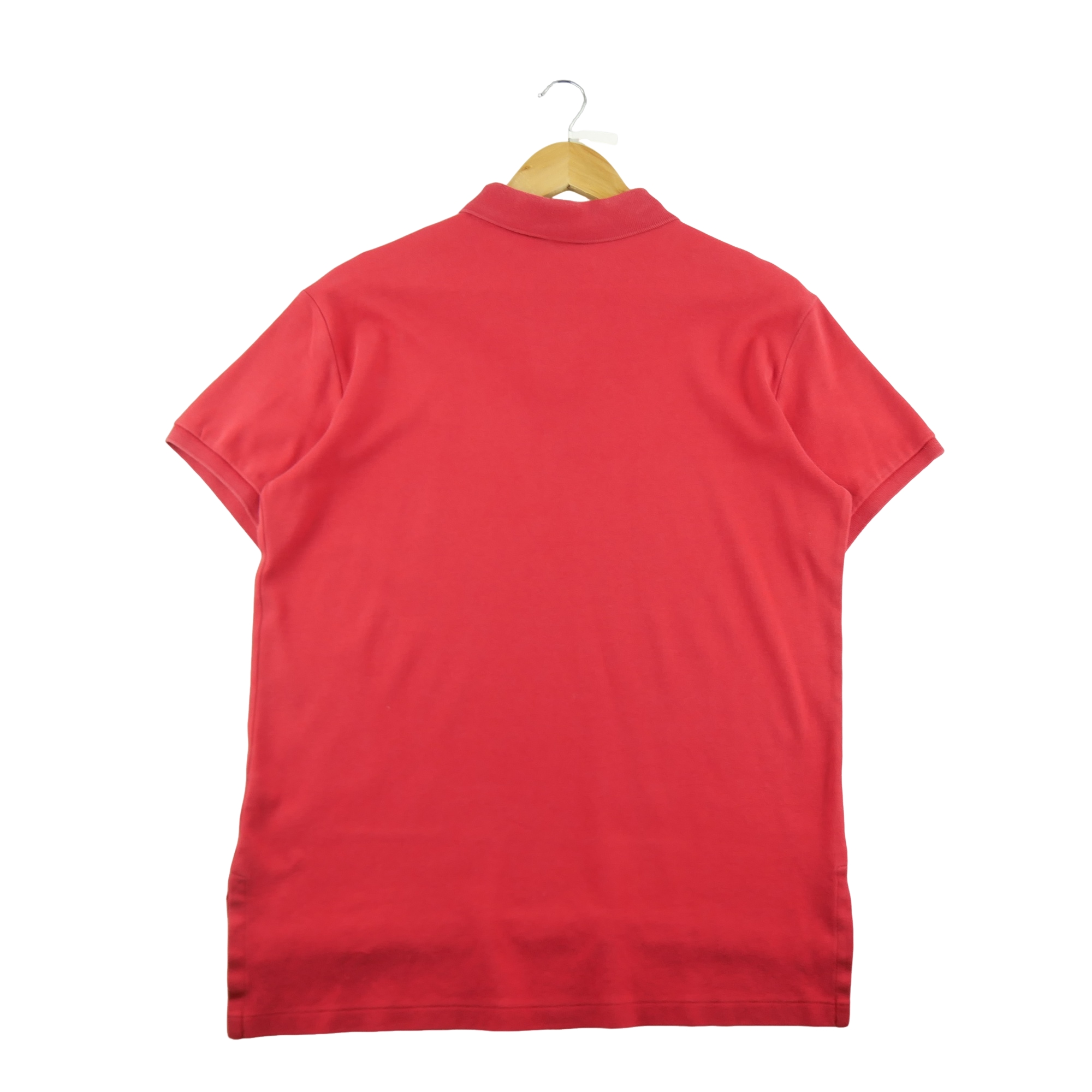 Polo manches courtes Homme  Rouge 2