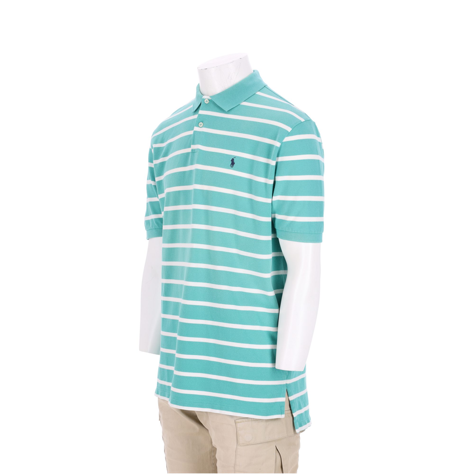 Polo manches courtes Homme  Vert 4