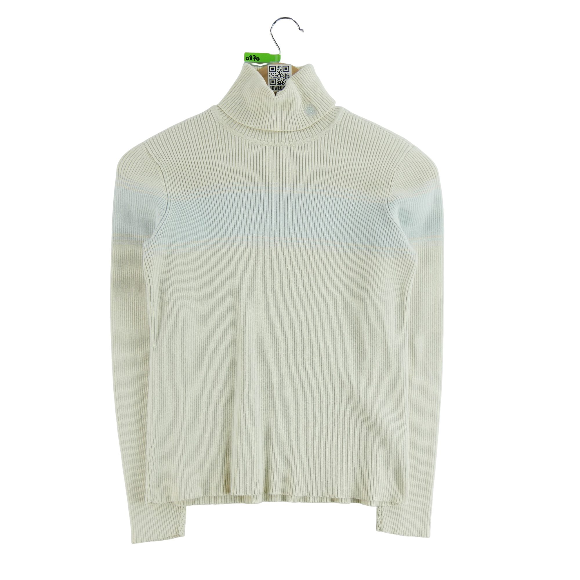 Pull Femme  col roulé Beige 1