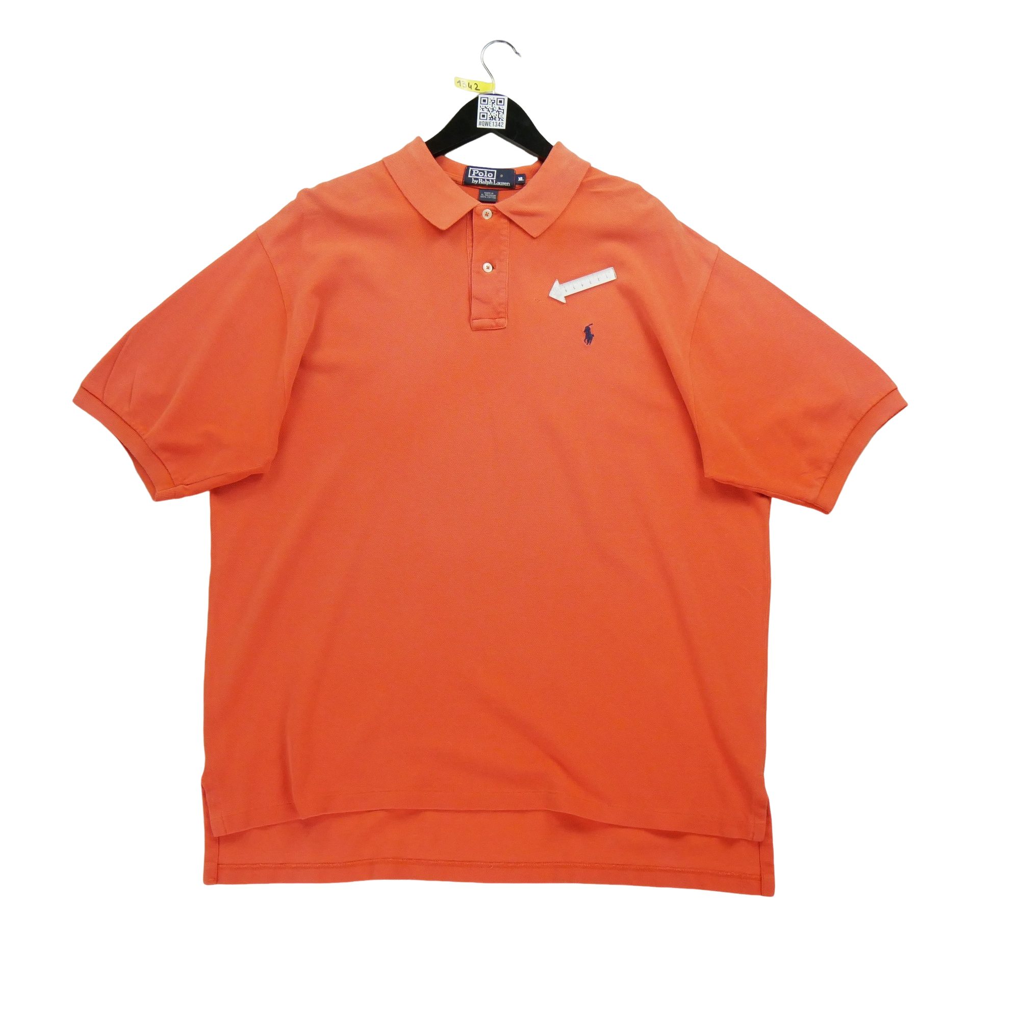 Polo manches courtes Homme  Orange 4