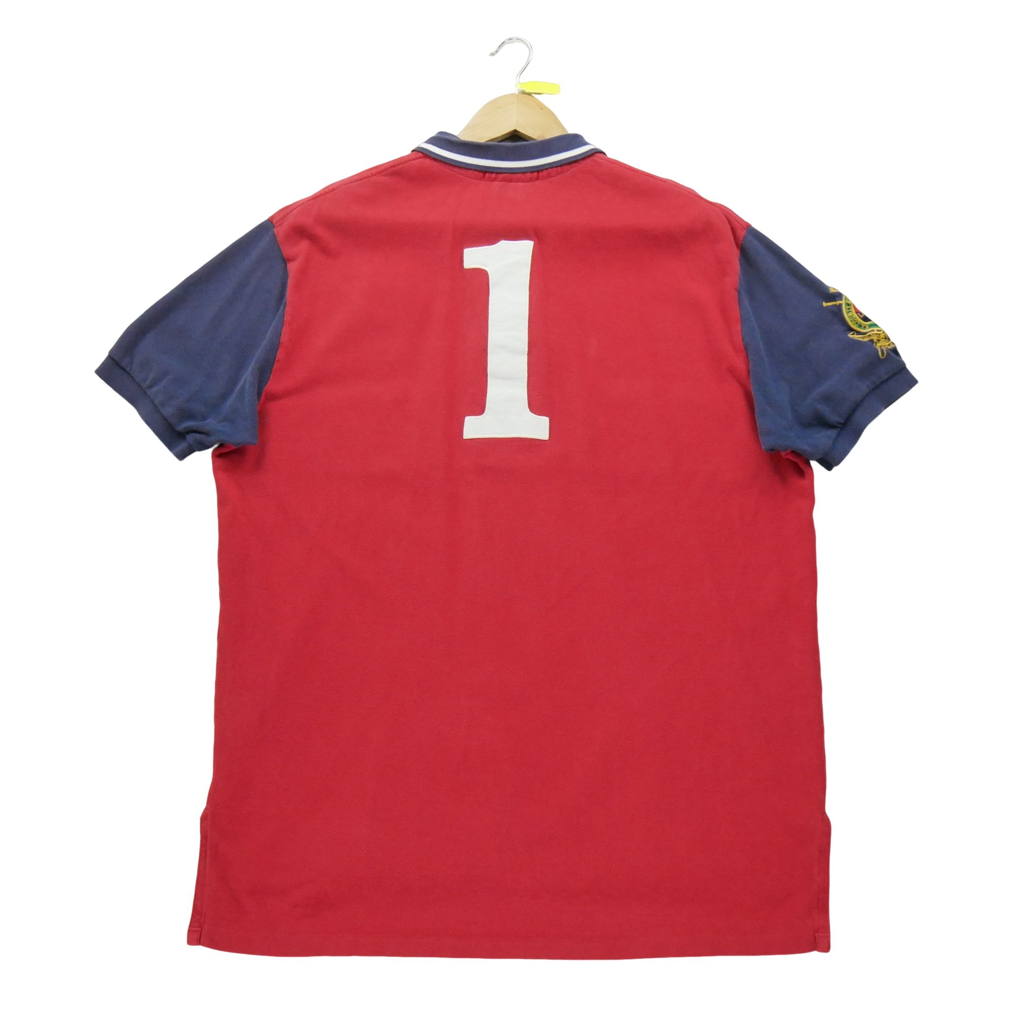 Polo manches courtes Homme  Rouge 3
