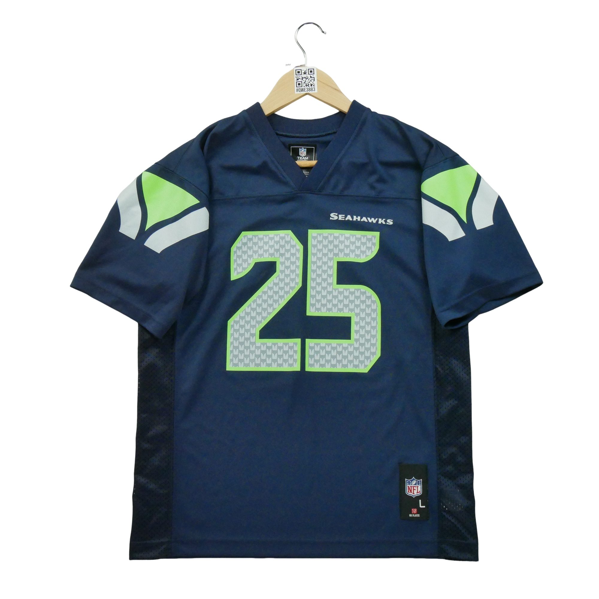 Maillot Homme NFL Seattle Seahawks Bleu 1