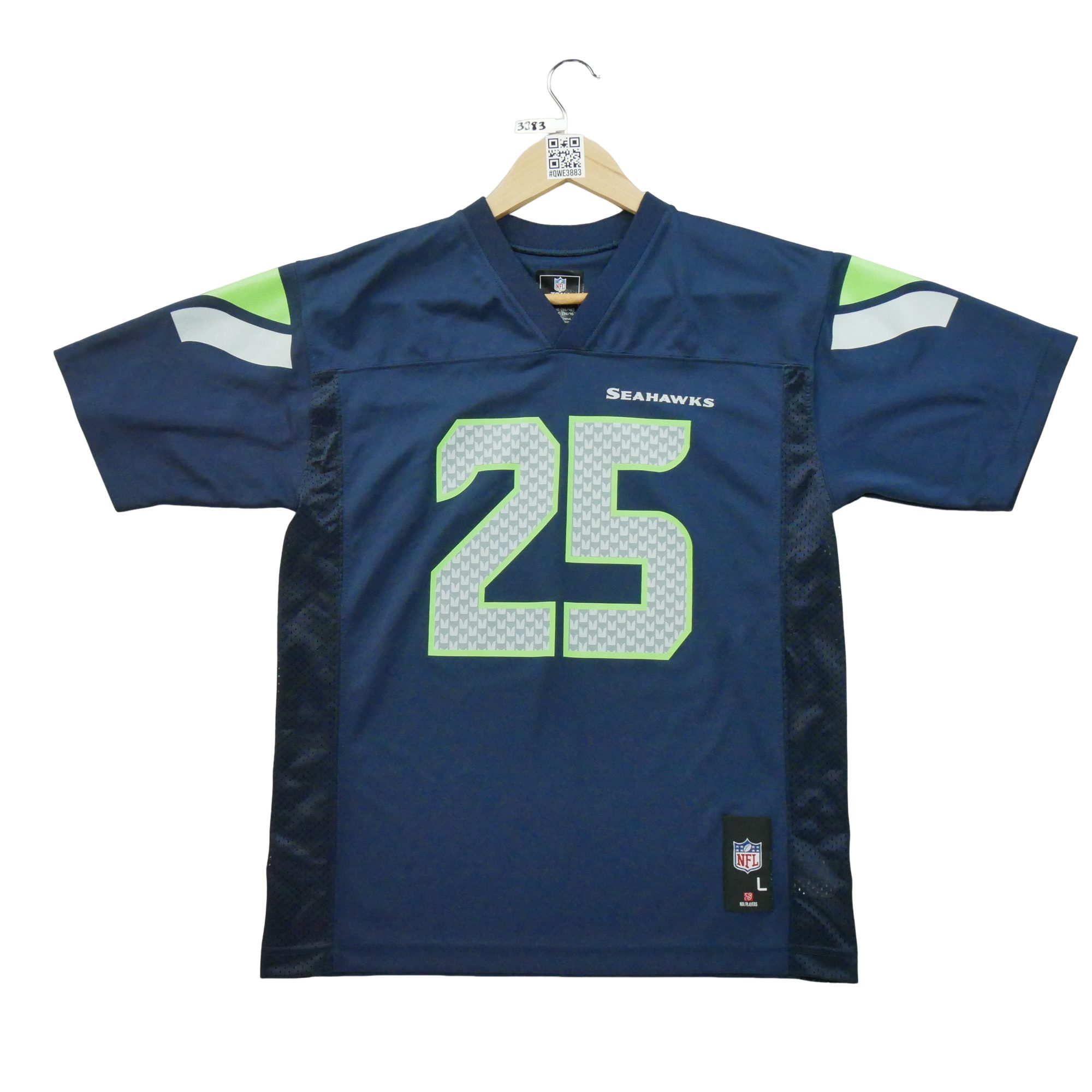 Maillot Homme NFL Seattle Seahawks Bleu 2