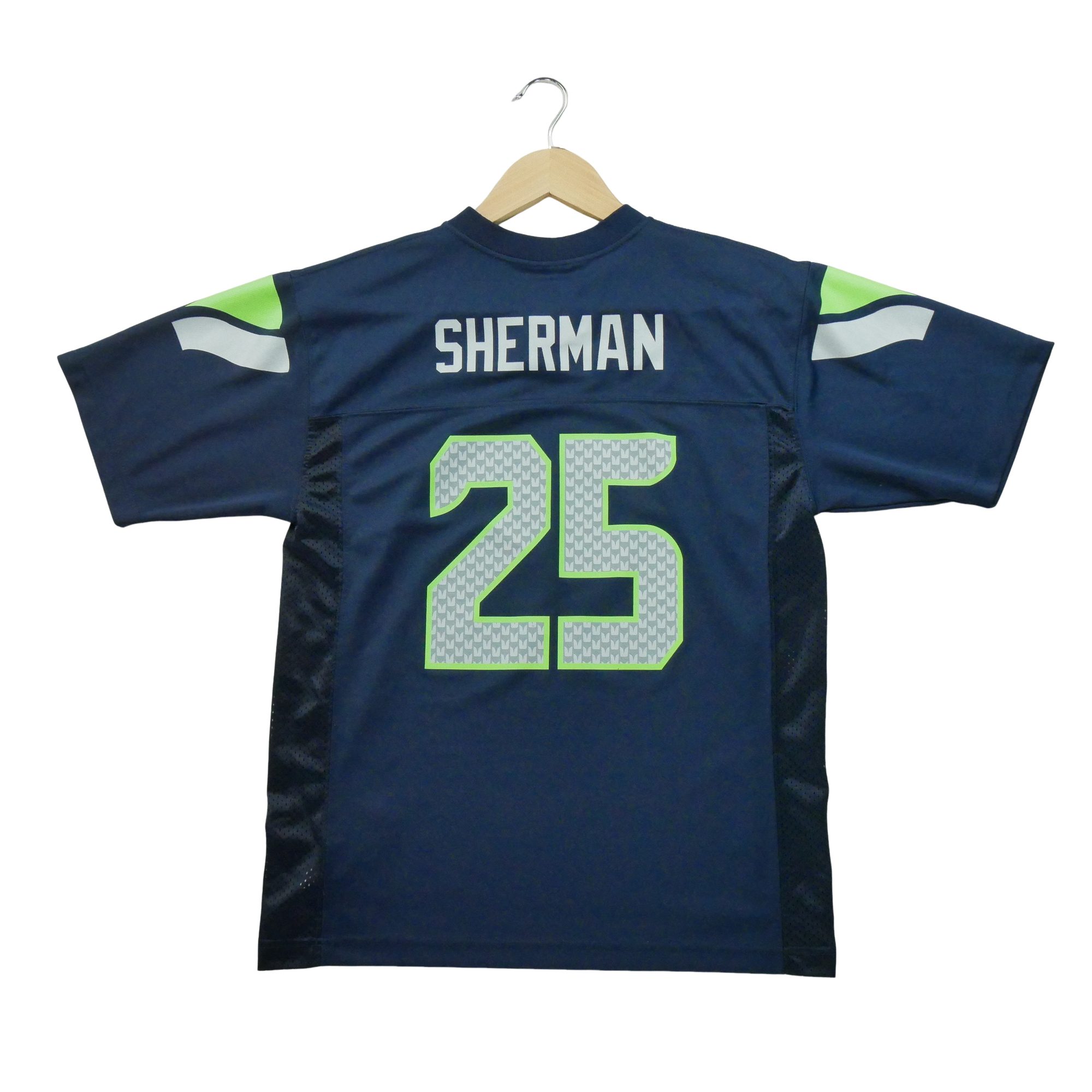 Maillot Homme NFL Seattle Seahawks Bleu 3