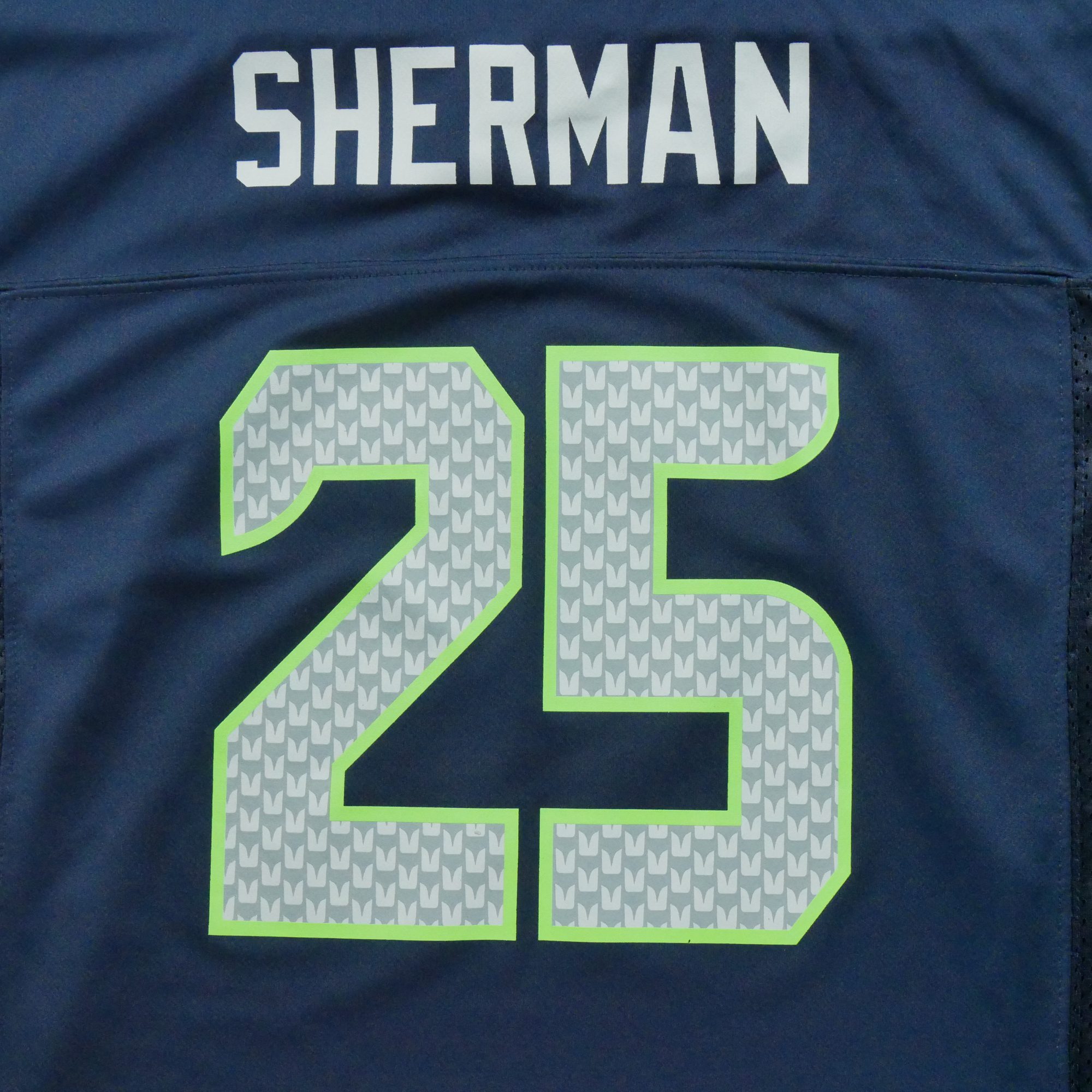 Maillot Homme NFL Seattle Seahawks Bleu 5