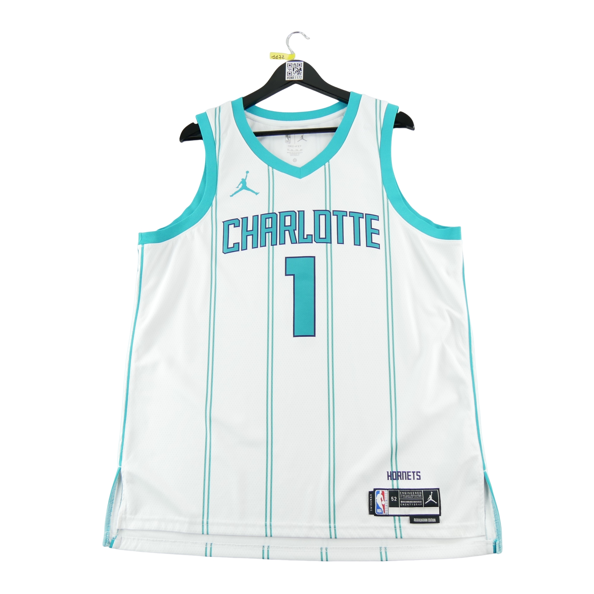 Maillot Homme NBA Hornets de Charlotte 2