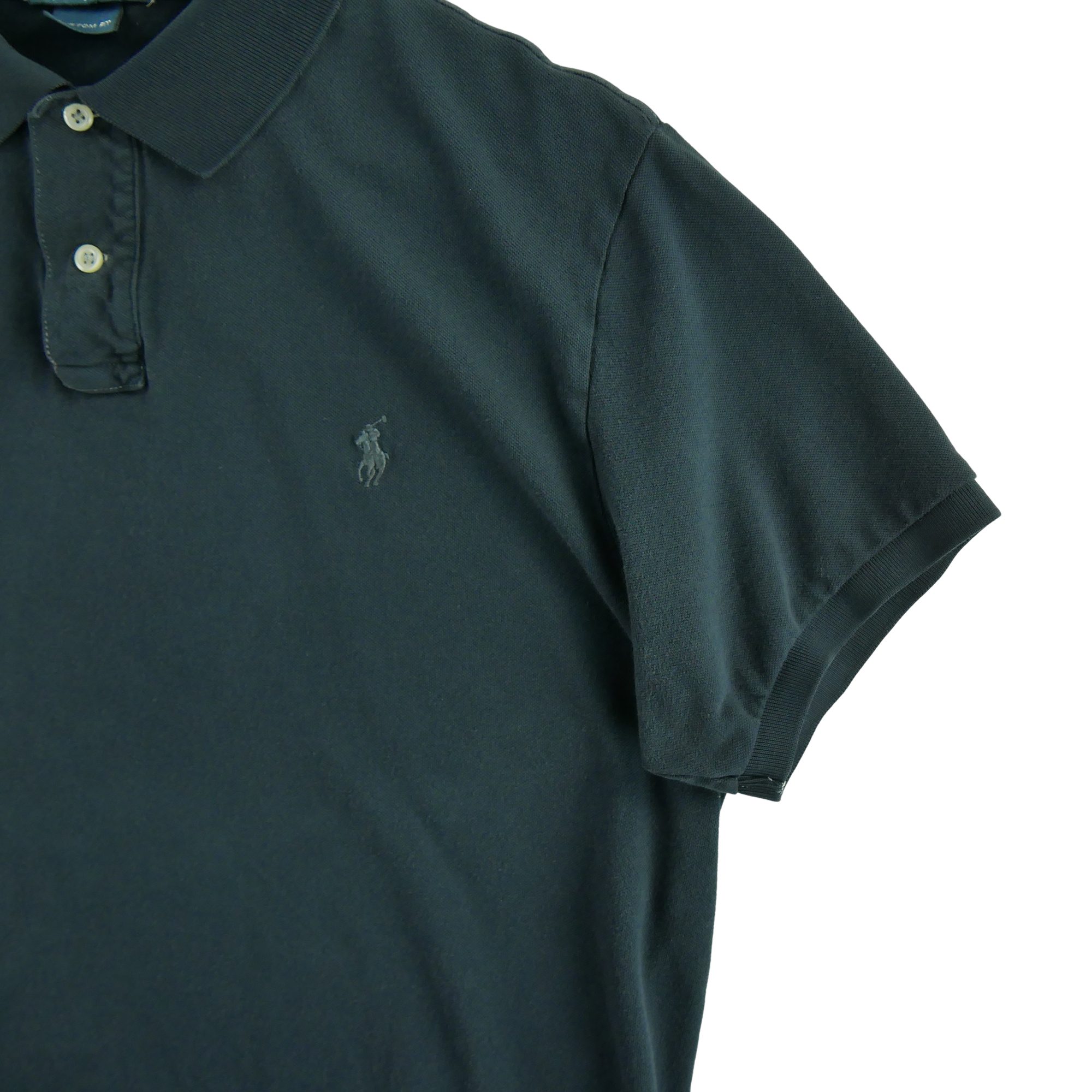 Polo manches courtes Homme  Noir 4