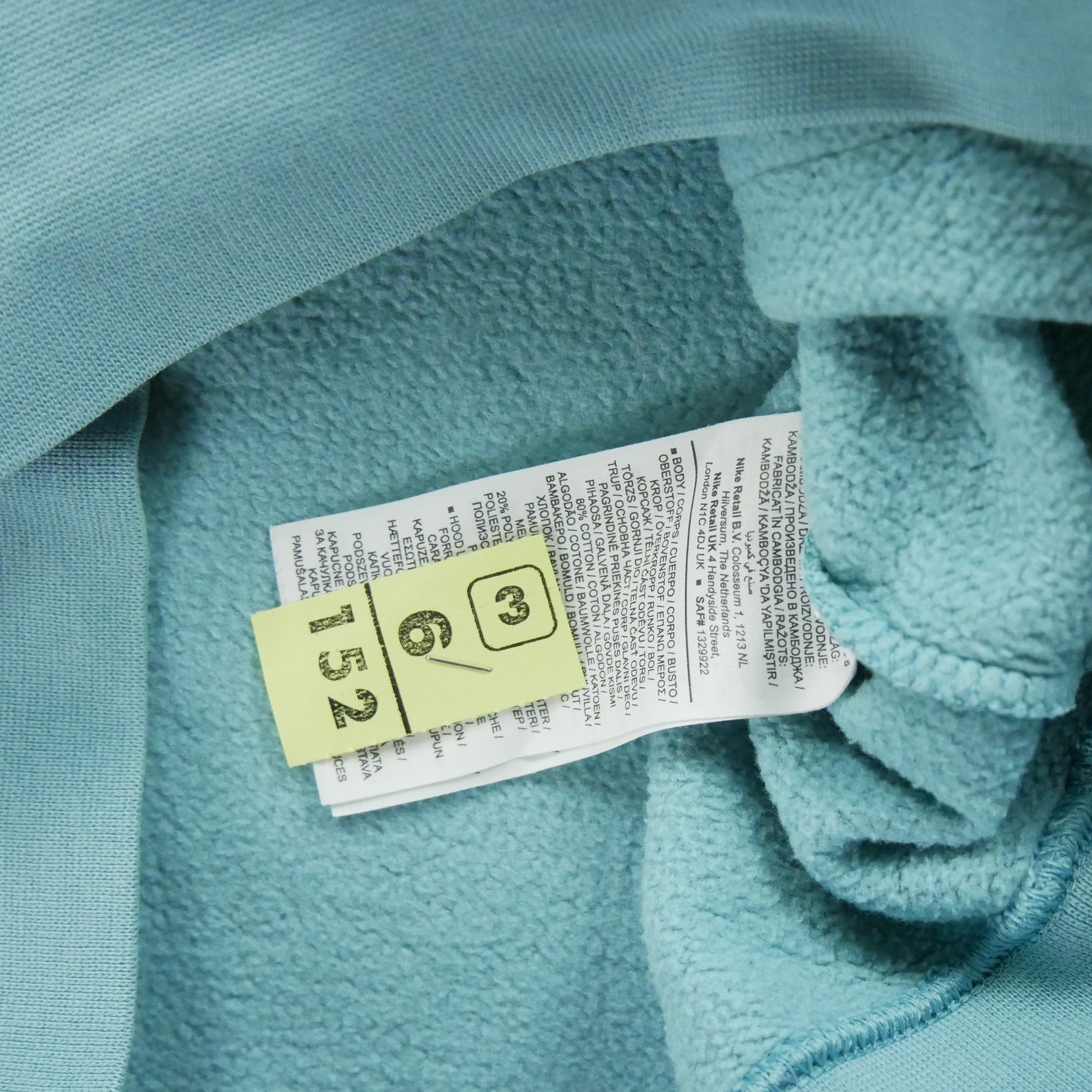 Sweat à capuche Homme  Bleu 6