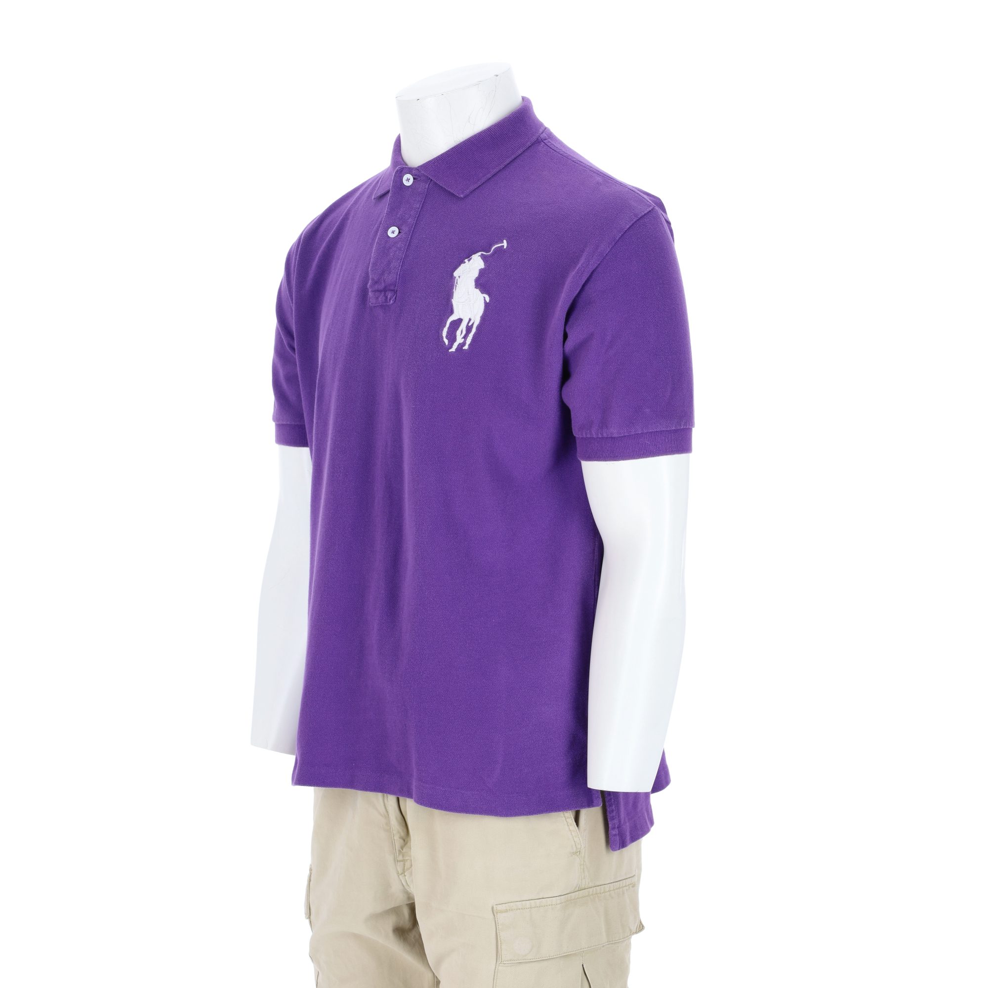 Polo manches courtes Homme  Violet 4