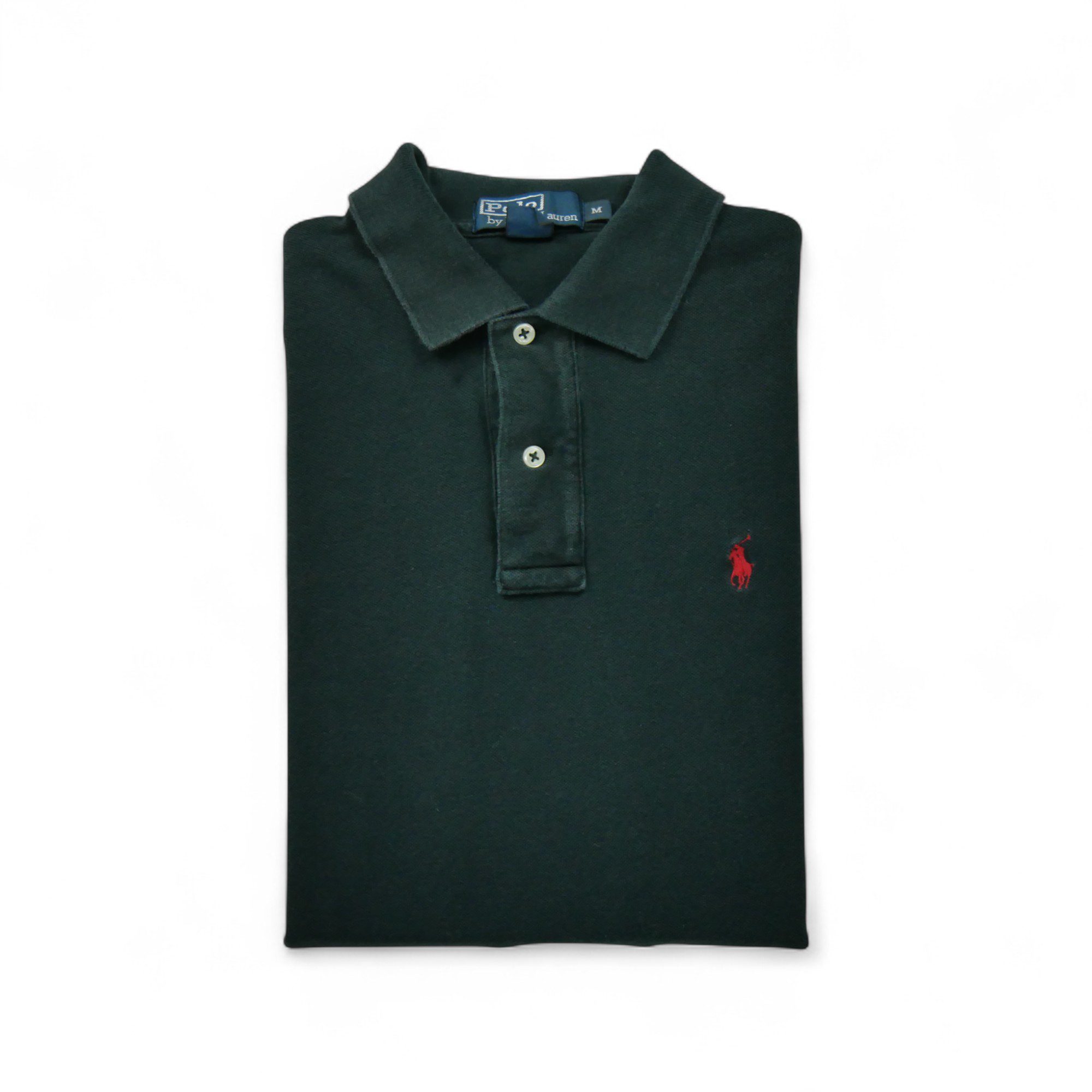 Polo manches longues Homme  Noir 1