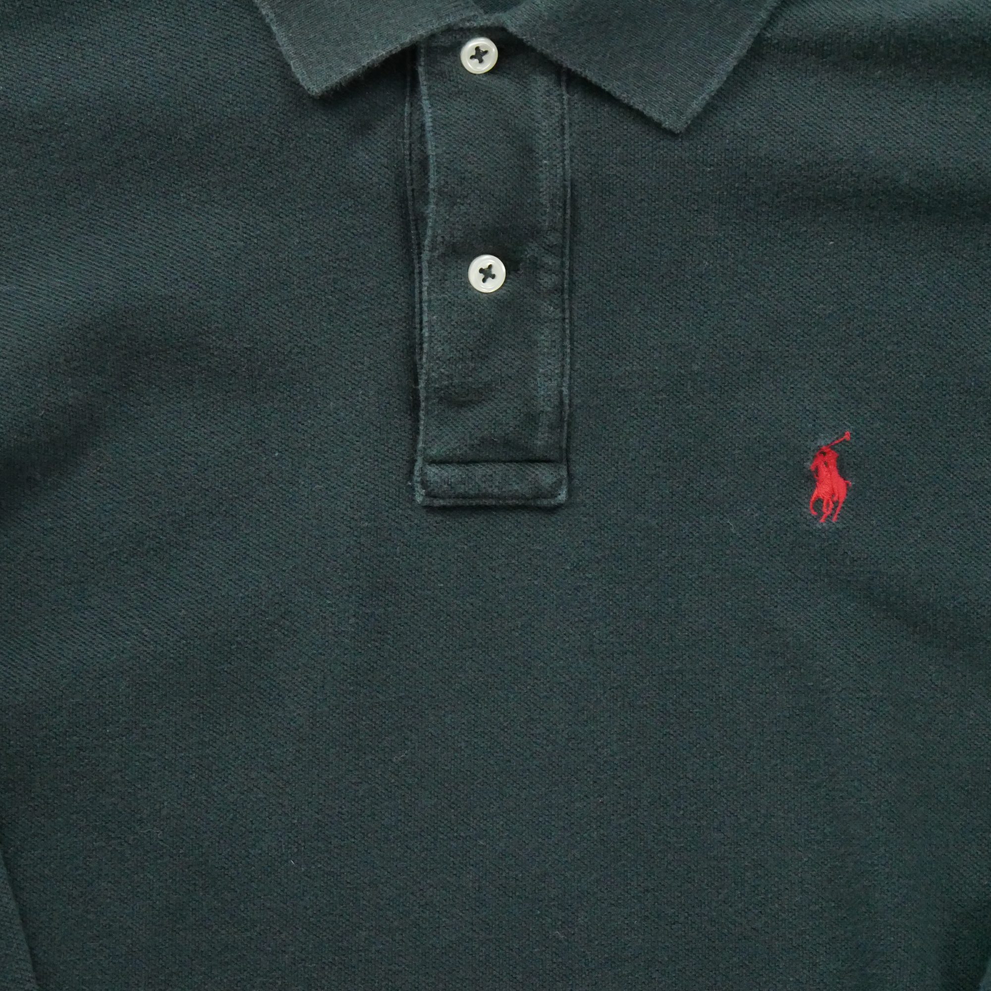 Polo manches longues Homme  Noir 4