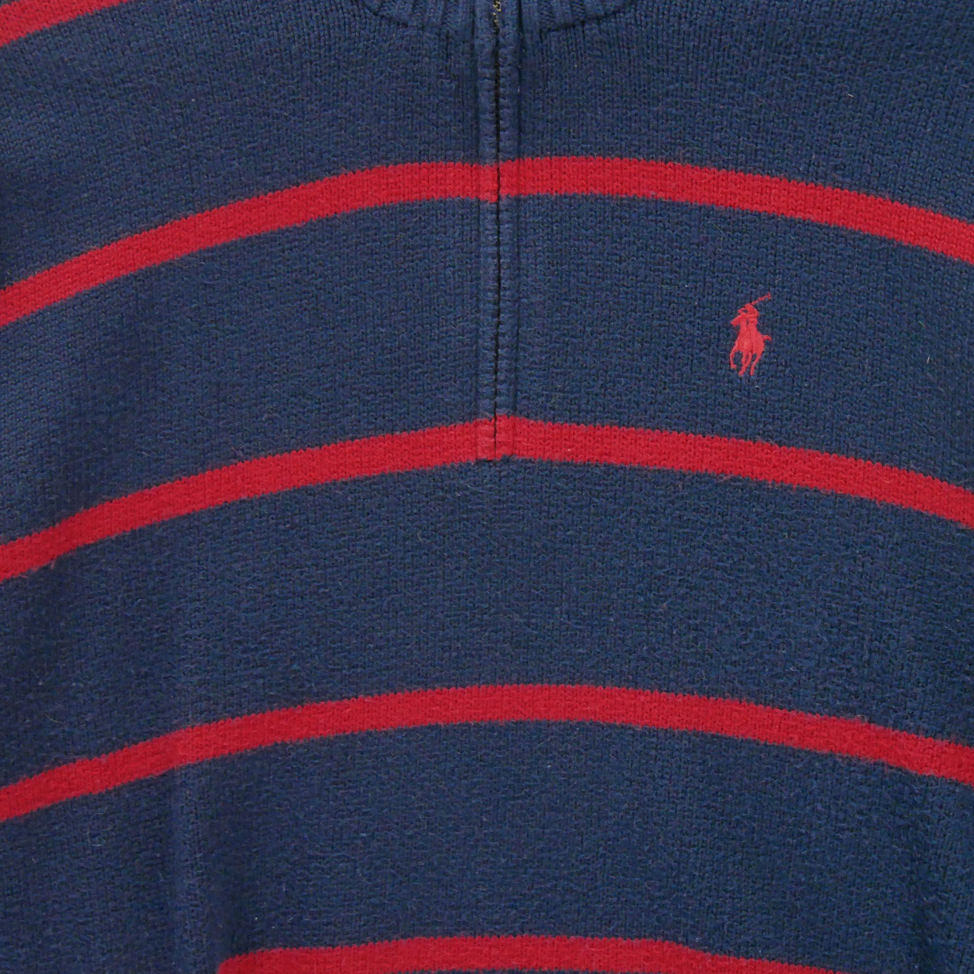 Pull Homme  demi-zippé Marine 4