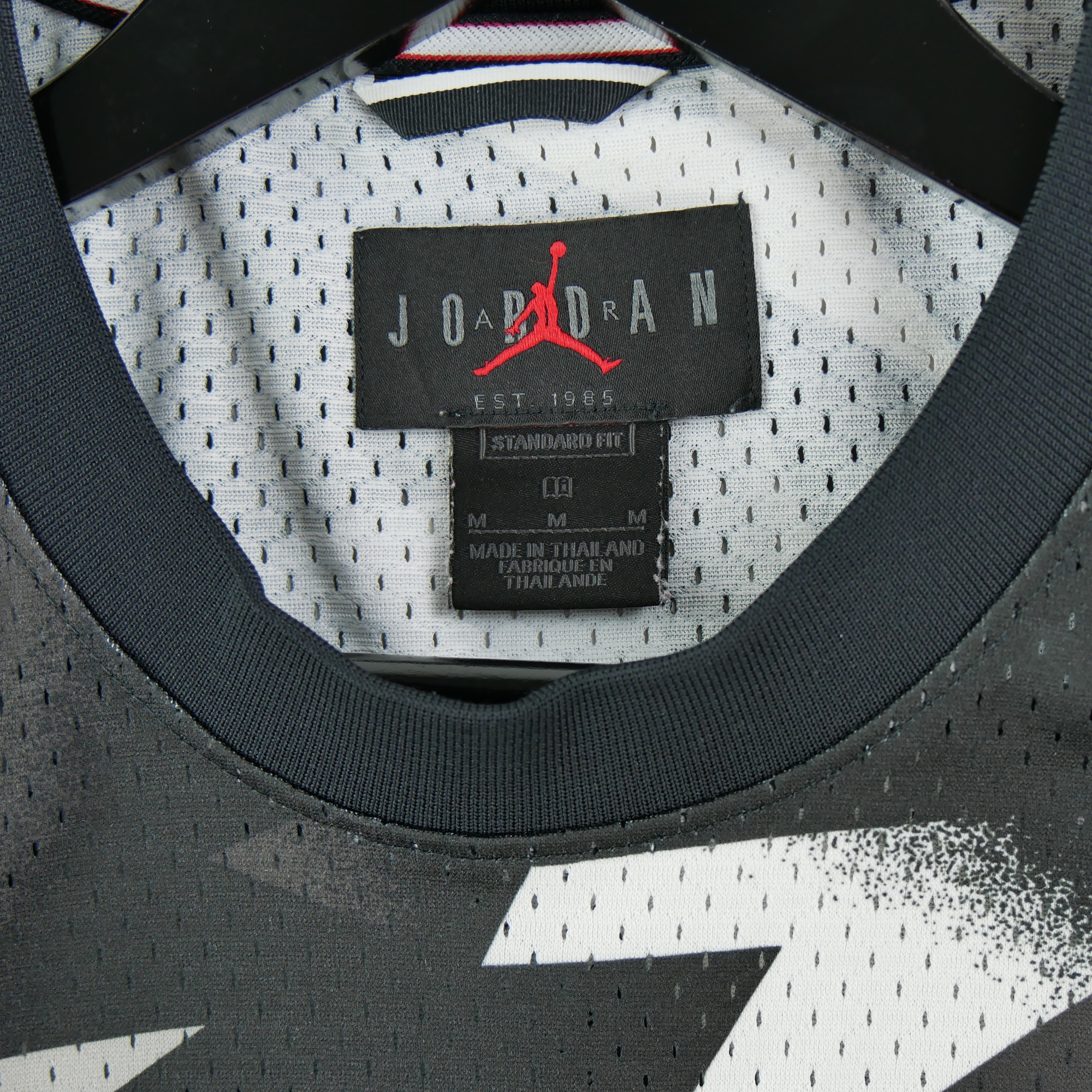 Maillot Homme  Jumpman NBA Noir 5