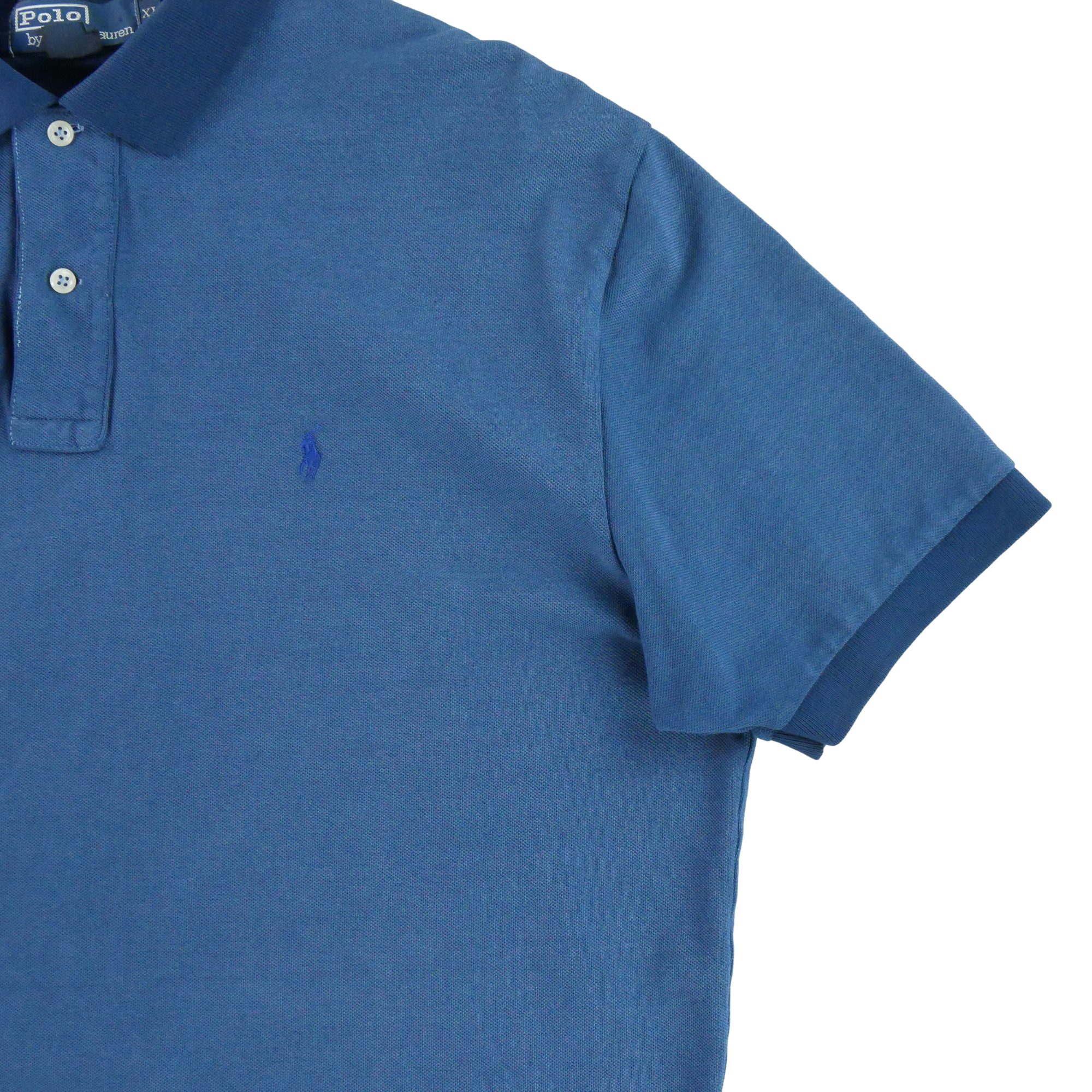 Polo manches courtes Homme  Bleu 4