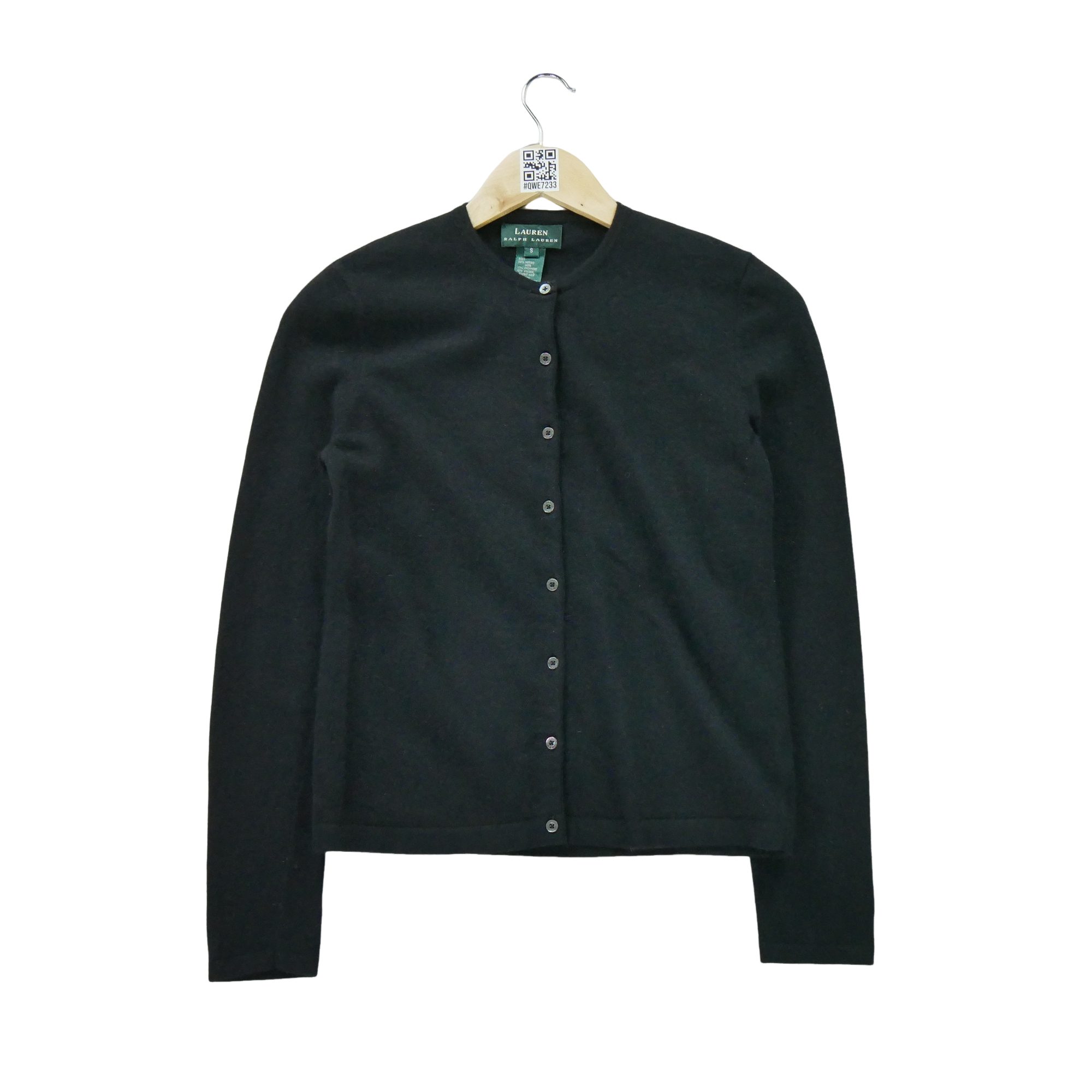 Gilet Femme en laine et cachemire Noir 1