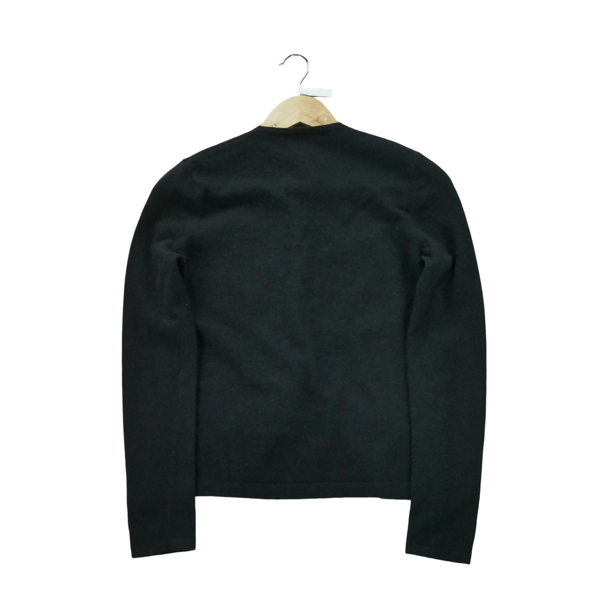 Gilet Femme en laine et cachemire Noir 2