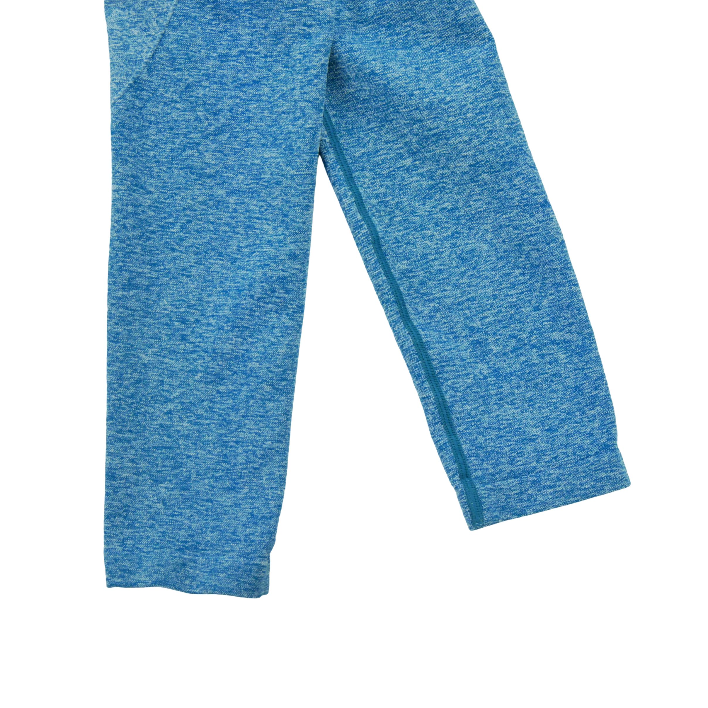 Leggings Femme  Dry Fitness Yoga Bleu 5