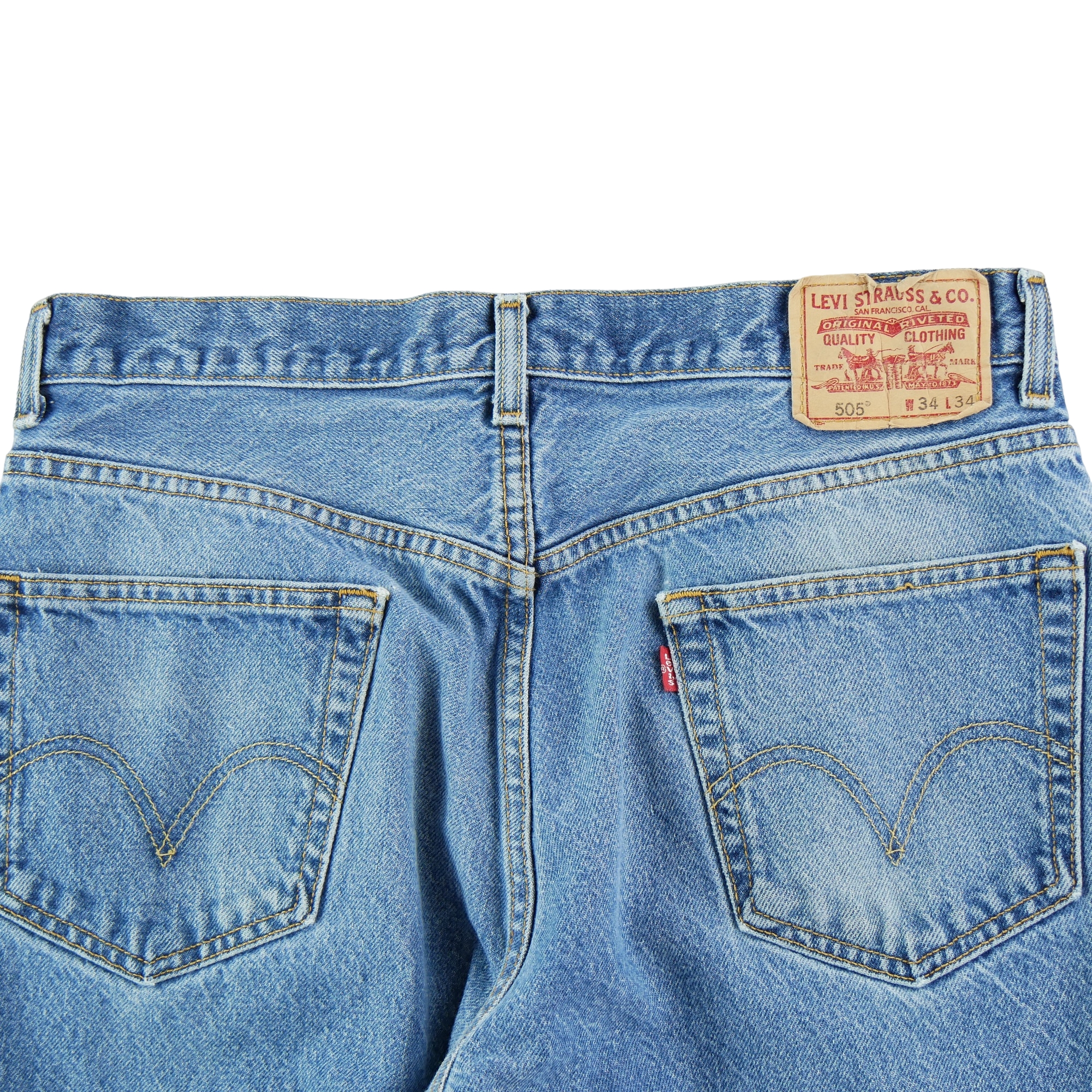 Jean Homme Upcycling Levis 505 6