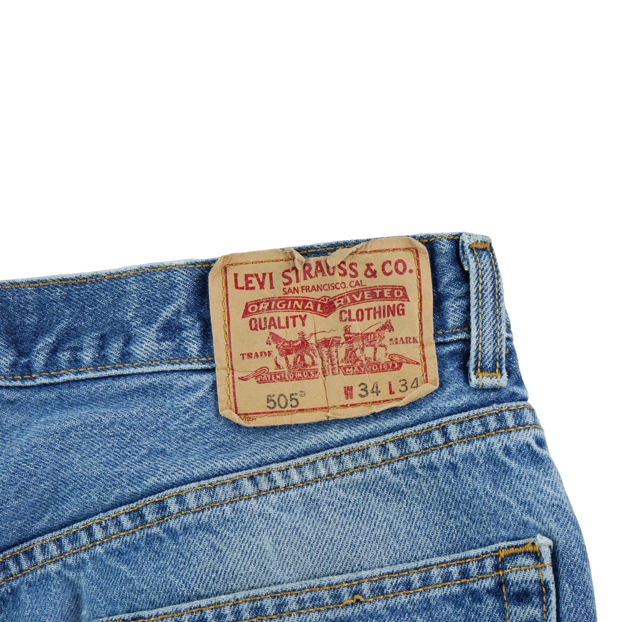 Jean Homme Upcycling Levis 505 7