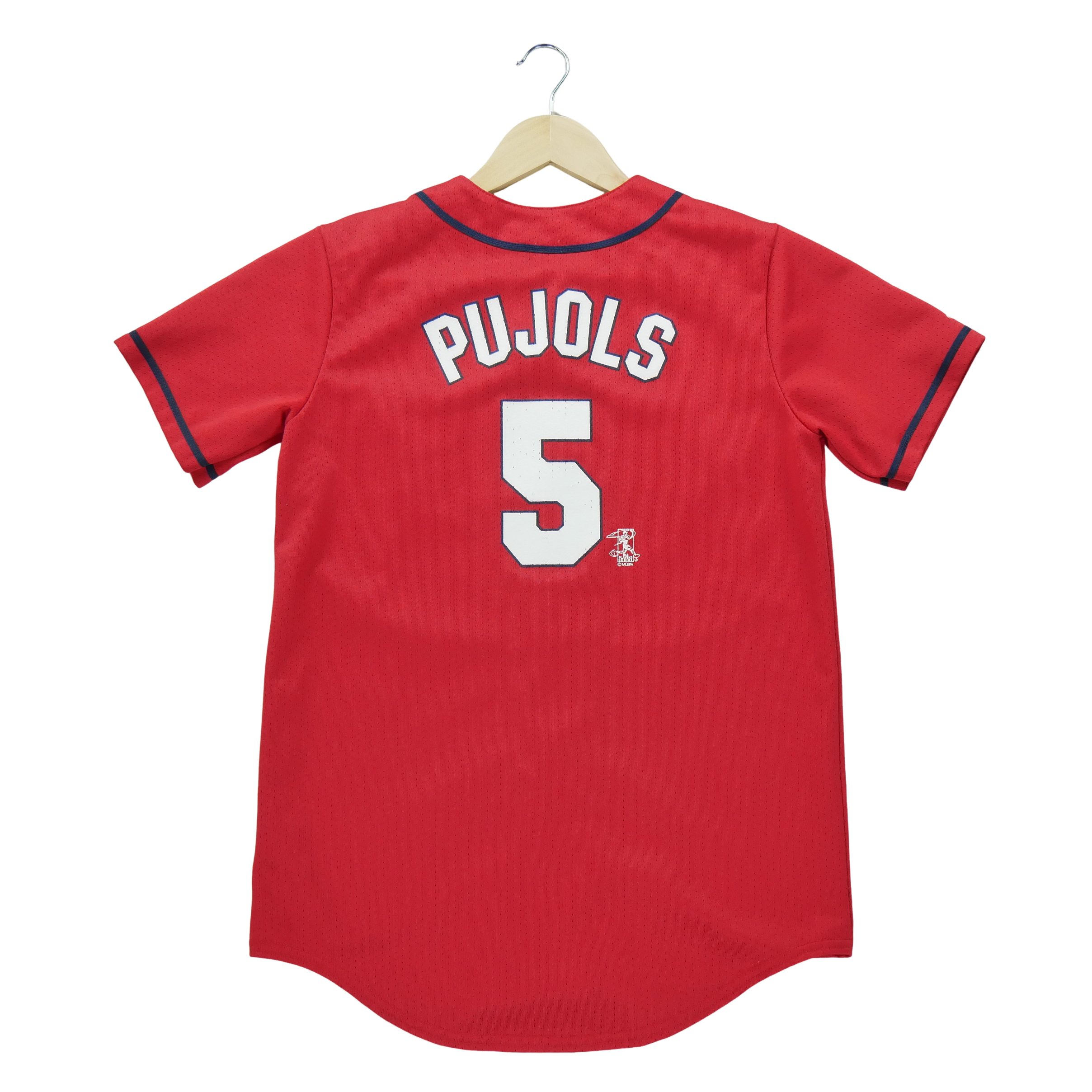 Maillot Homme  Albert Pujols #5 Rouge 2