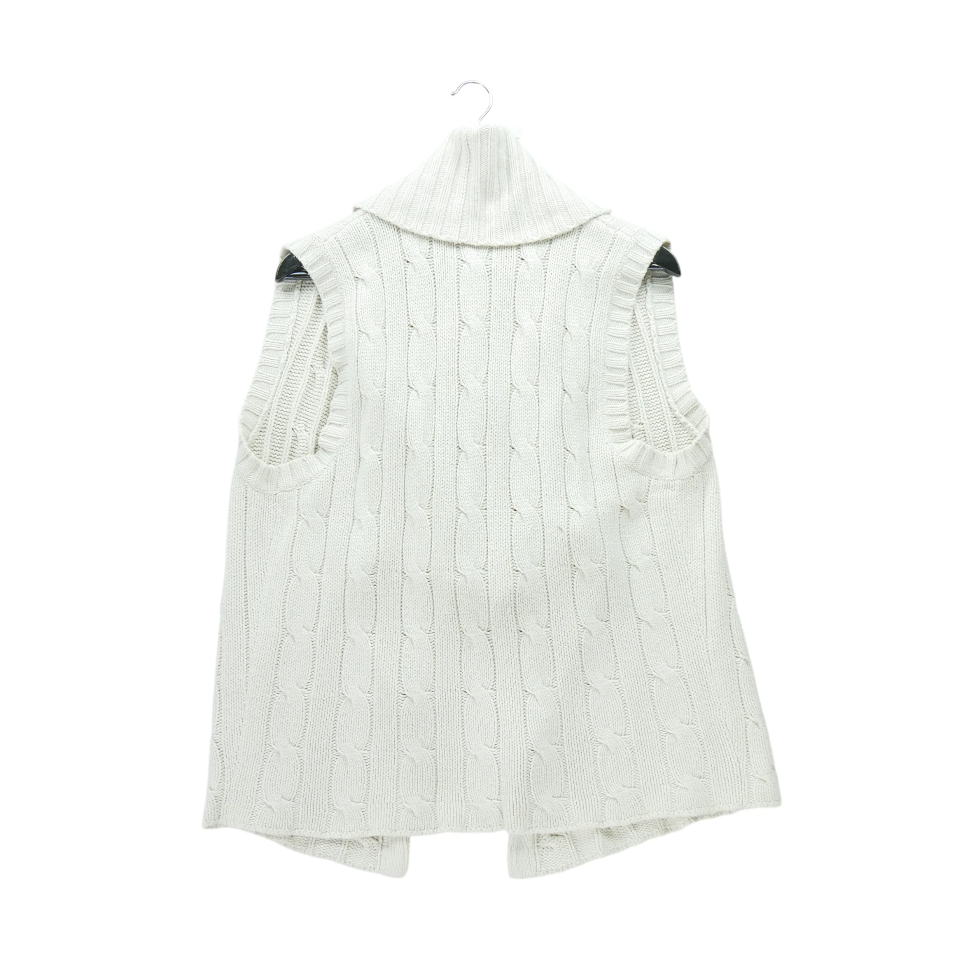Gilets Femme  100% soie Blanc 2