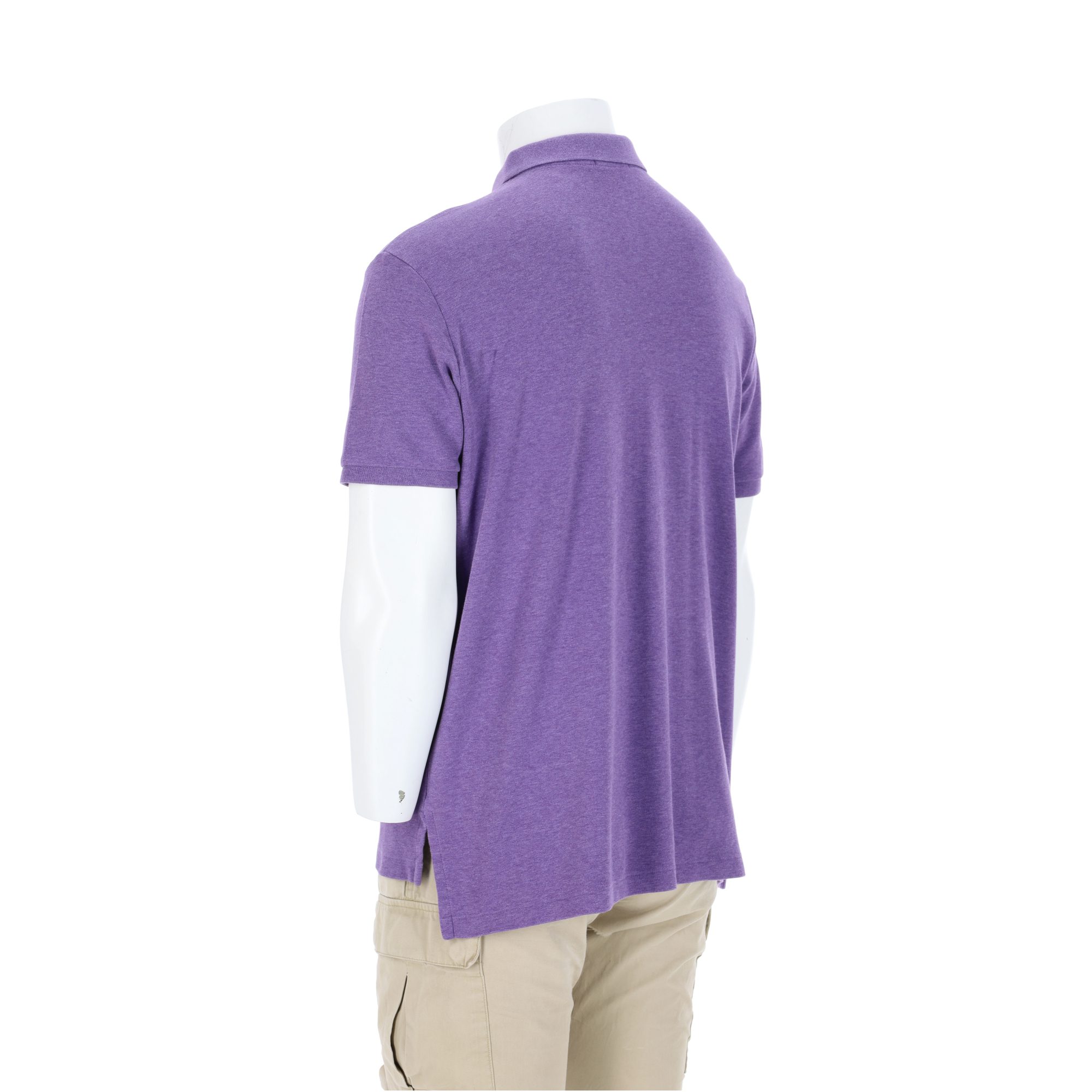 Polo manches courtes Homme  Violet 5