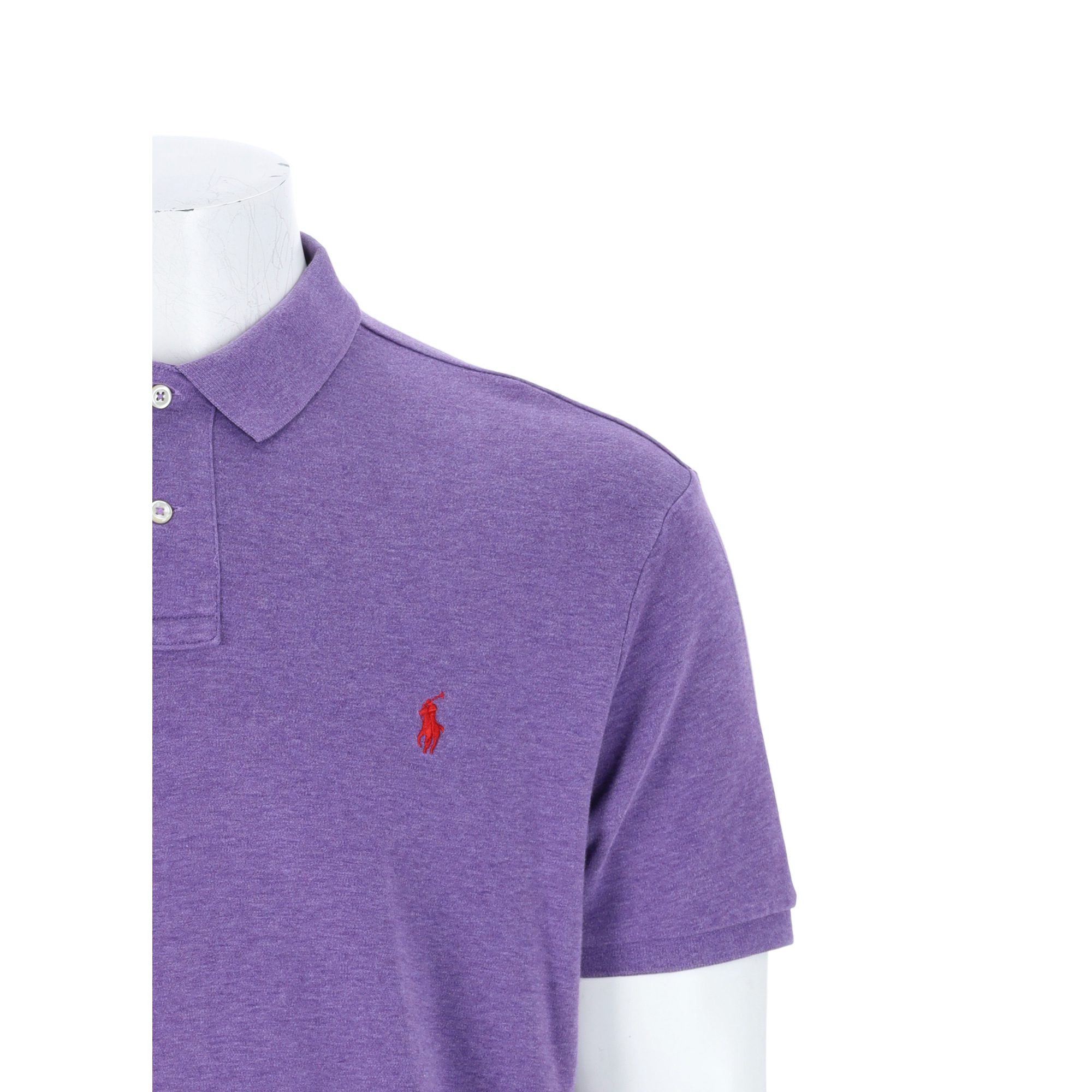Polo manches courtes Homme  Violet 6