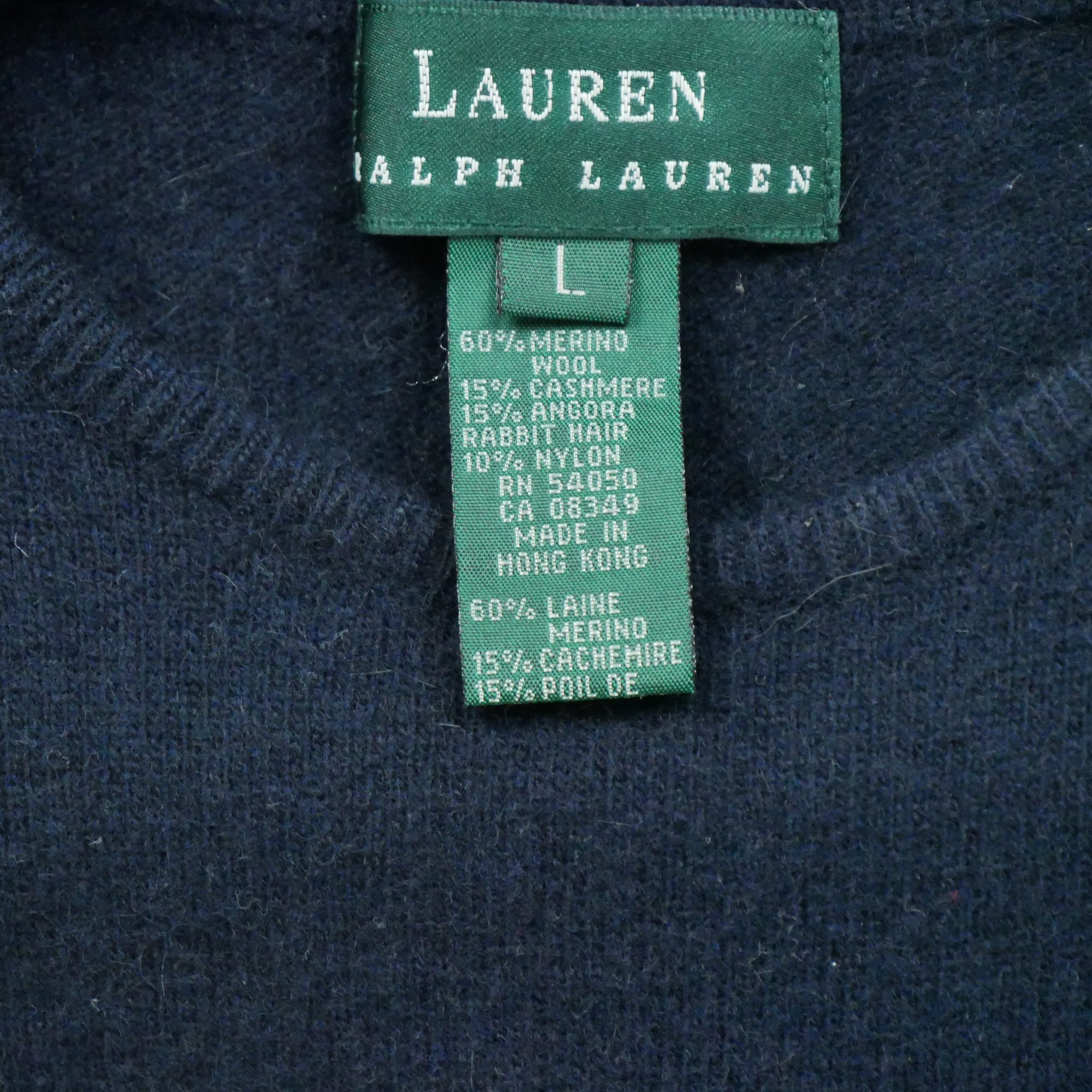 Pull Femme  Laine et Cachemire Marine 3