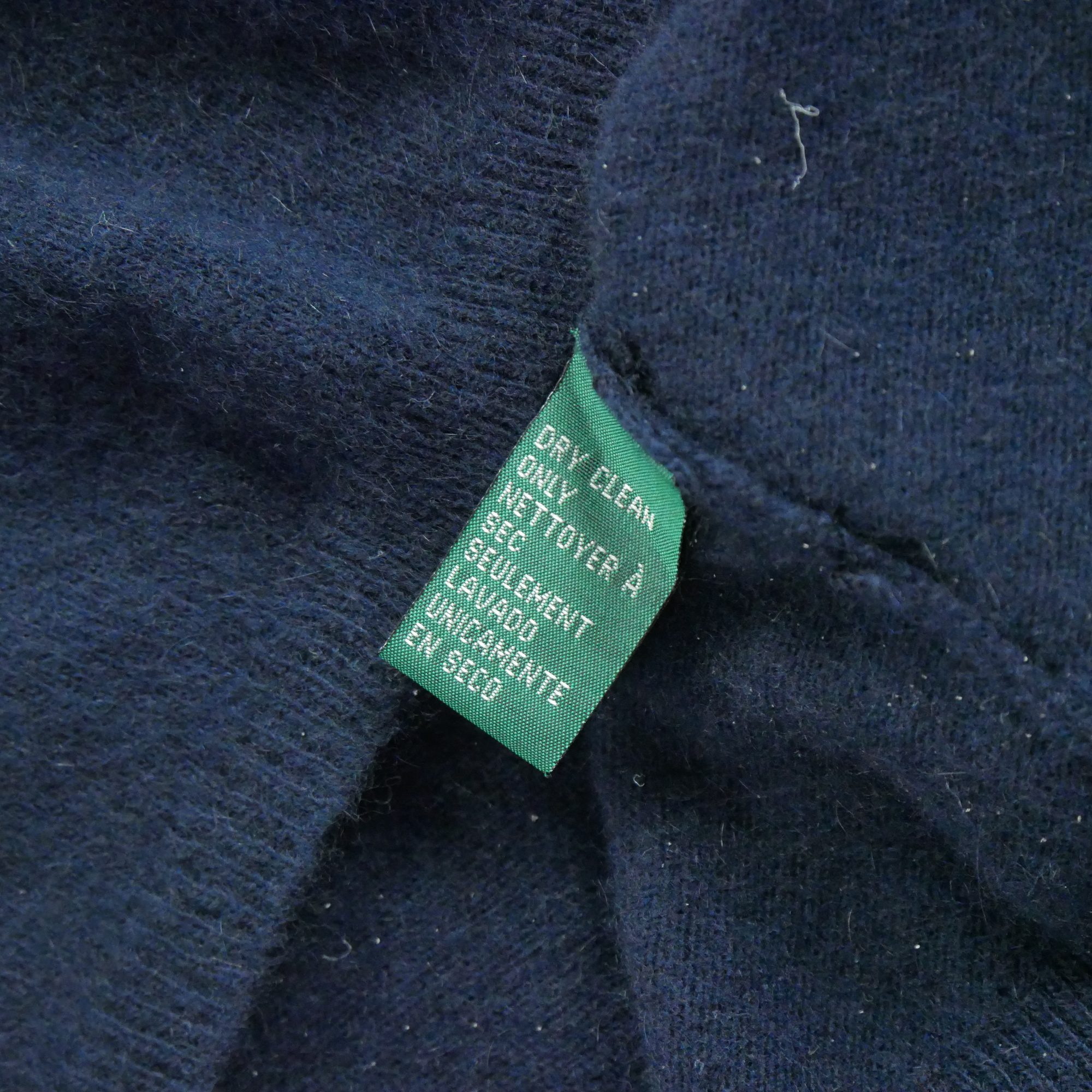 Pull Femme  Laine et Cachemire Marine 4