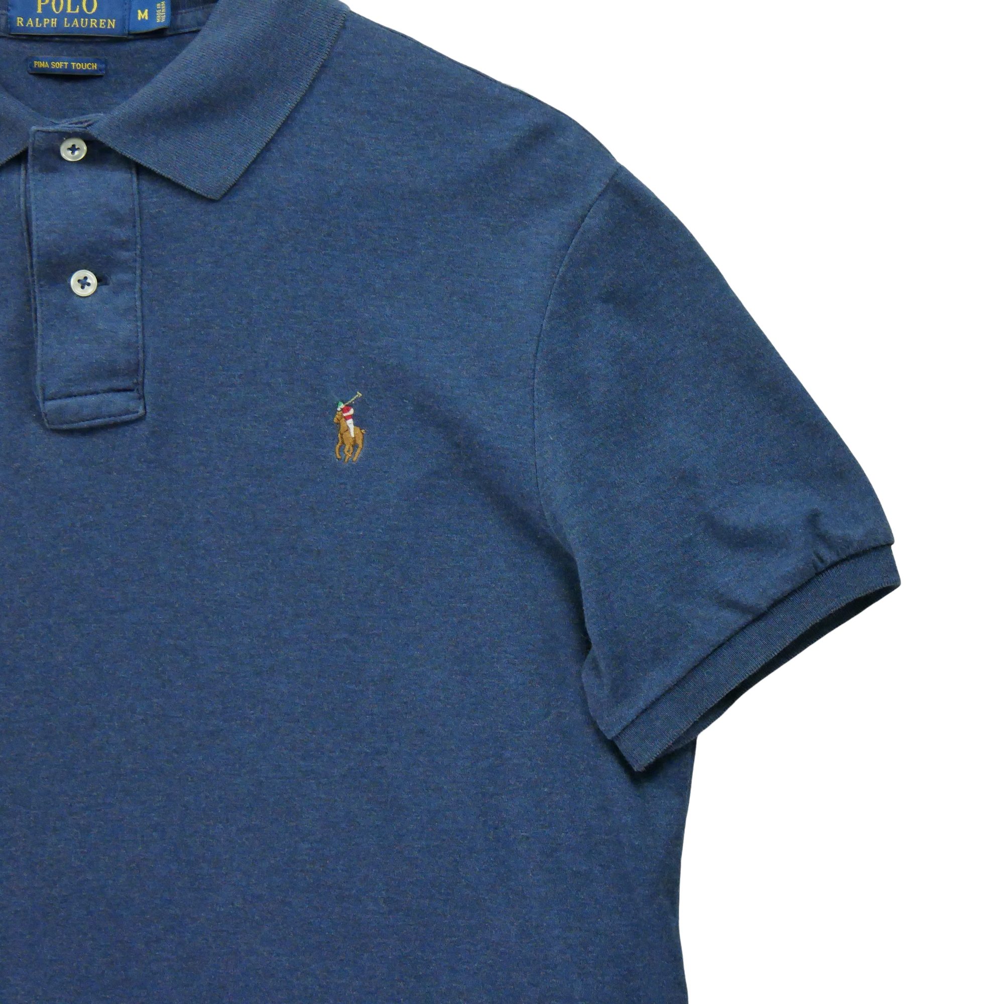 Polo manches courtes Homme  Bleu 4