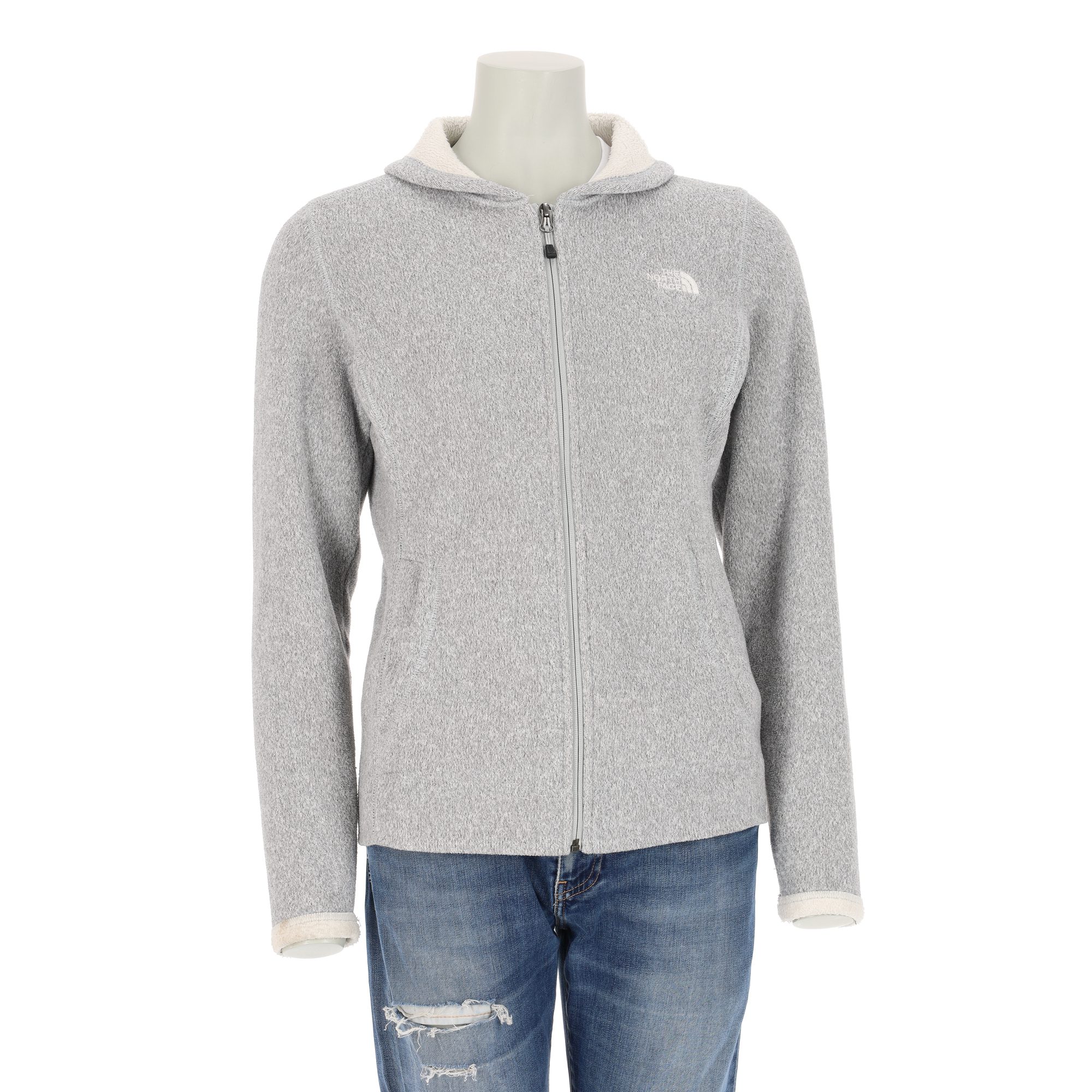 Veste polaire Femme  TNF Gris 1