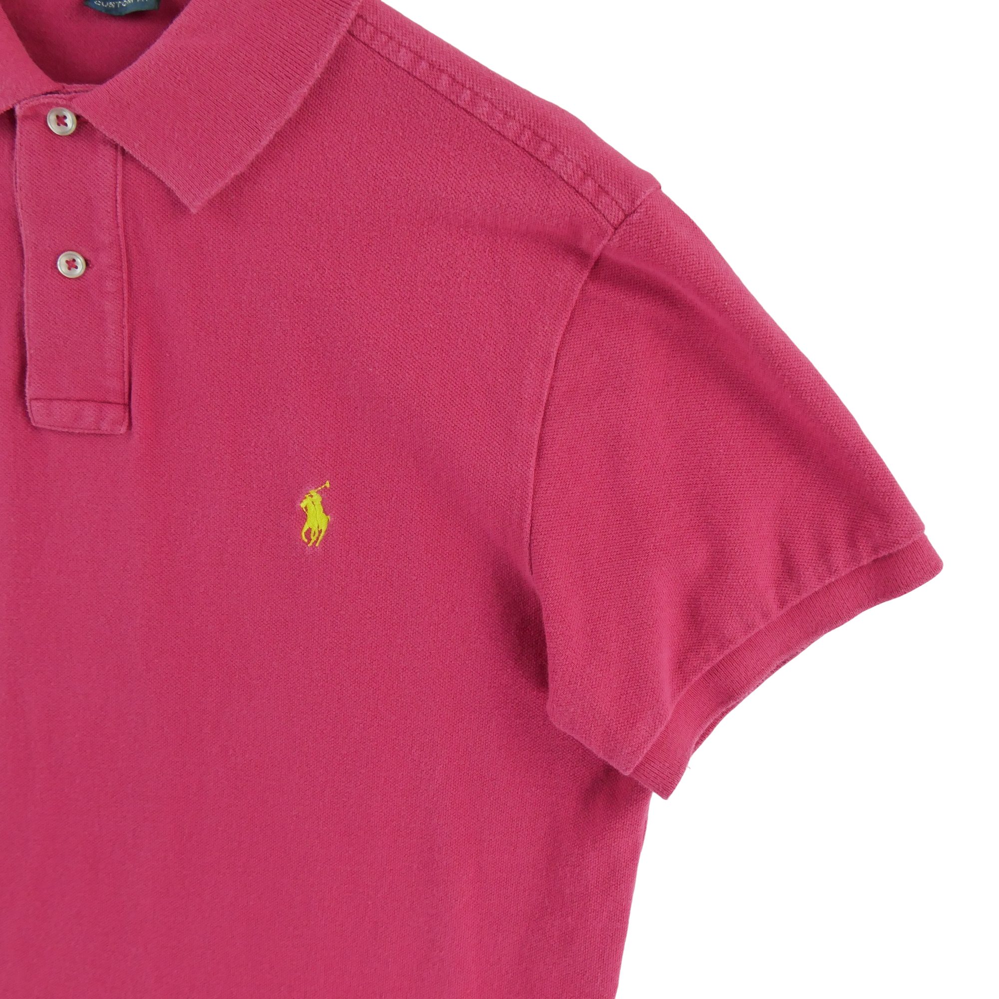 Polo manches courtes Homme  Rose 4