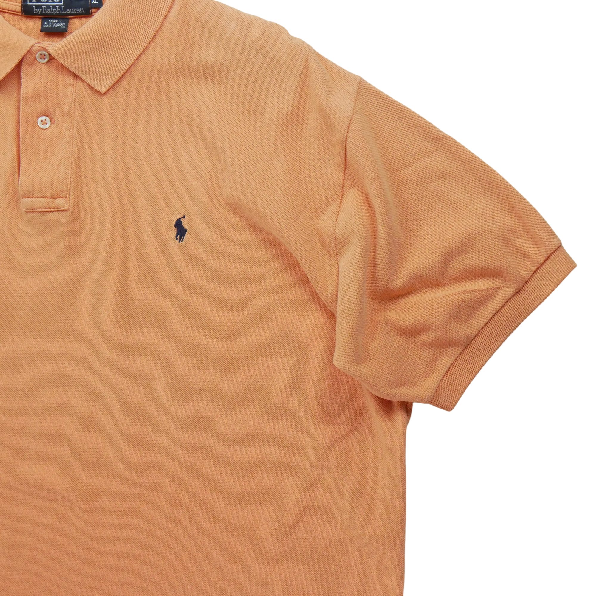 Polo manches courtes Homme  Orange 8