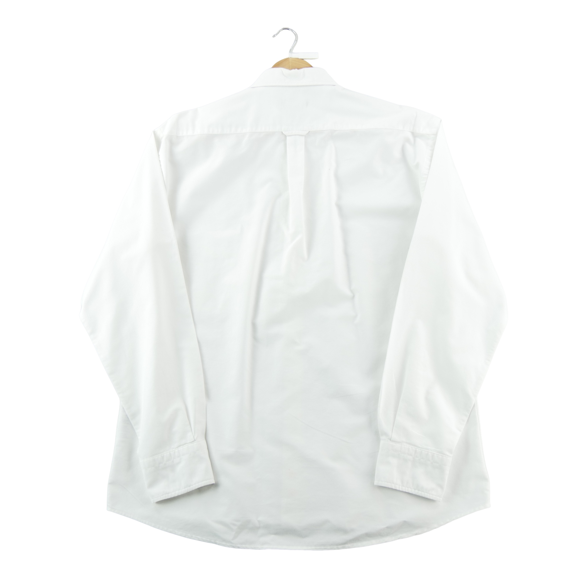 Chemise classiques Homme uni Blanc 2