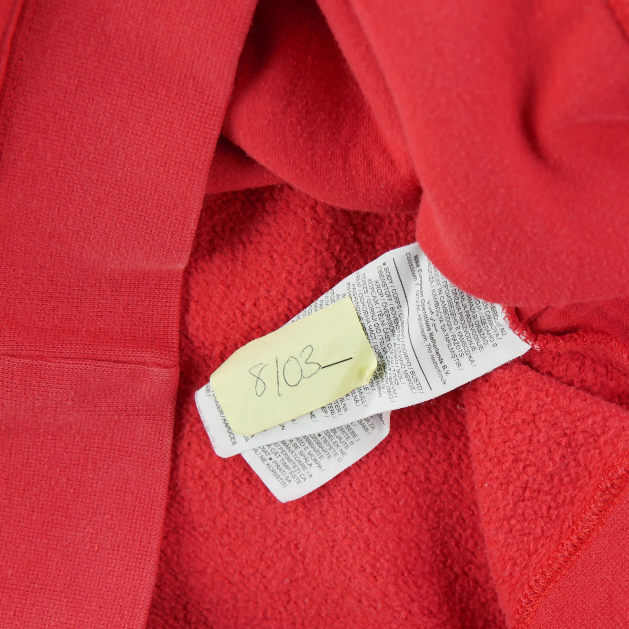 Sweat à capuche Homme  Rouge 8