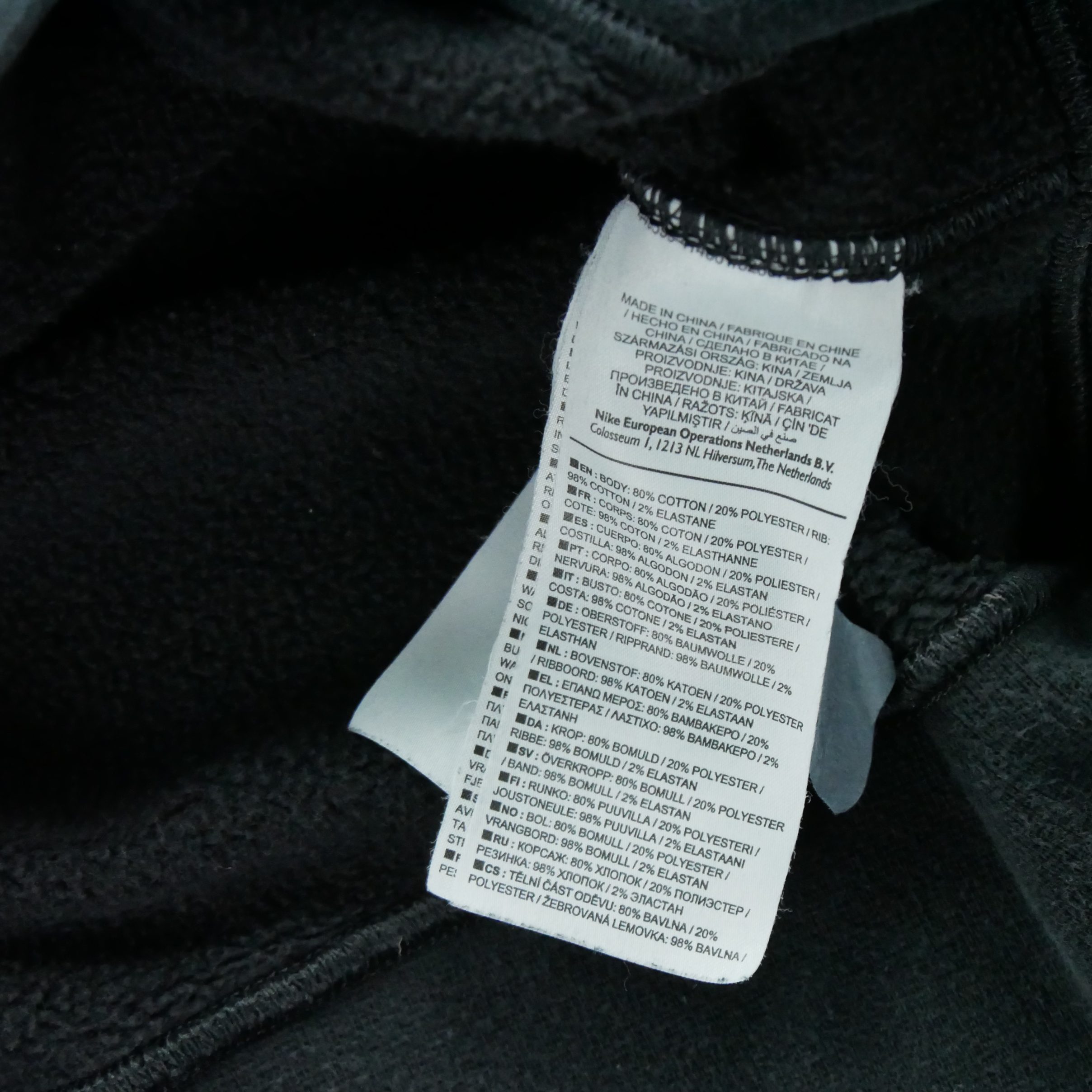 Sweat à capuche Homme  Noir 6
